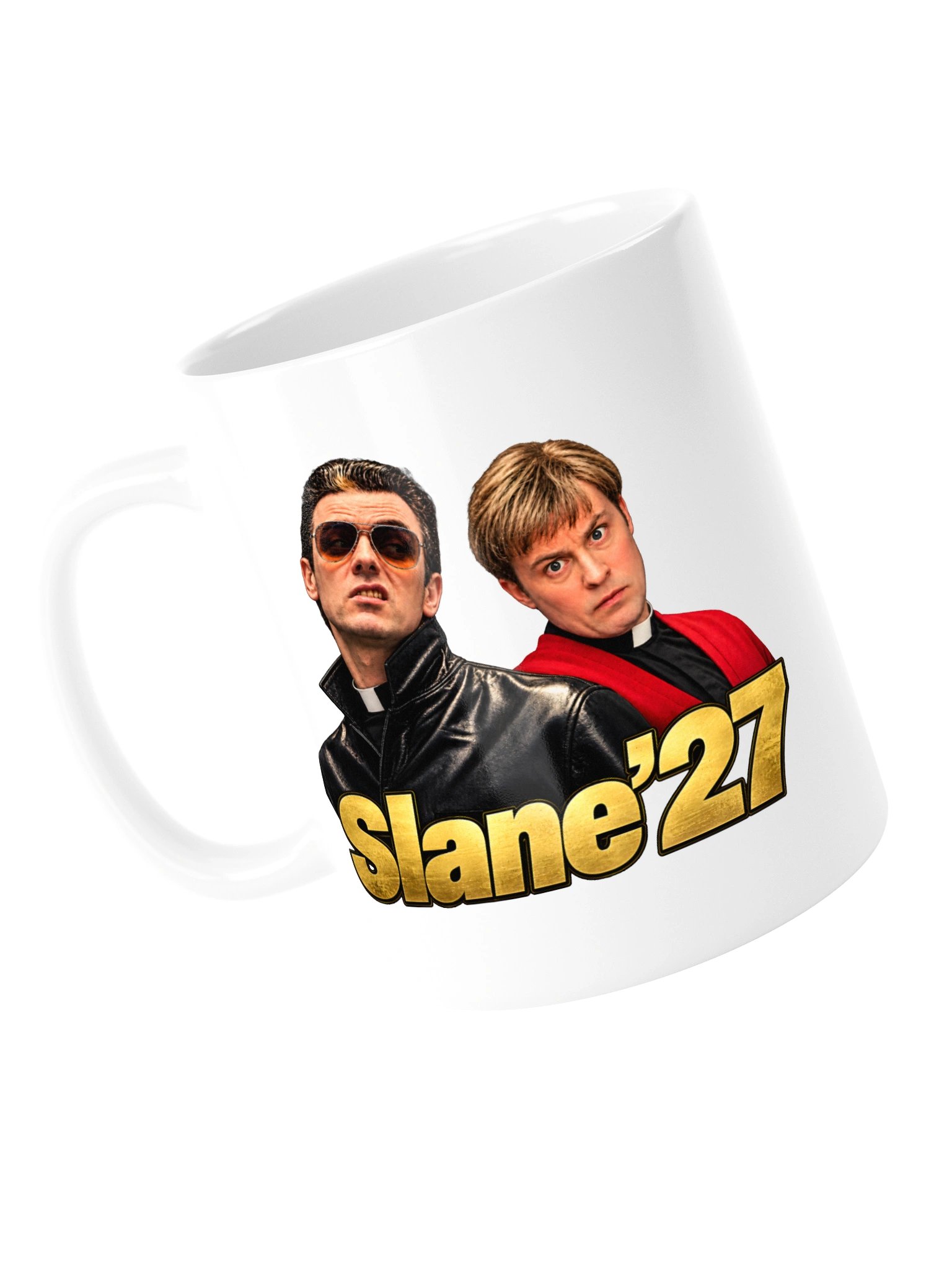 Slane ’27 Mug | Irish Comedy Inspired White Coffee Mug product image (5)