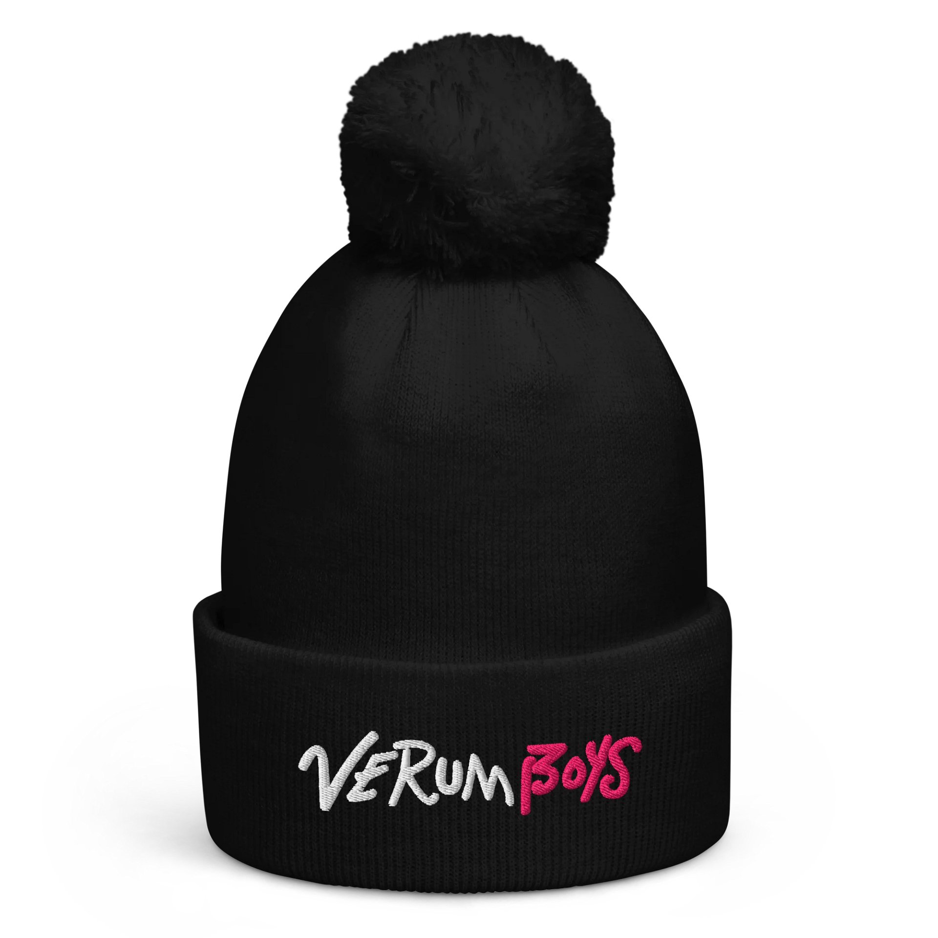 Verum Boys Beanie - White/Pink product image (1)