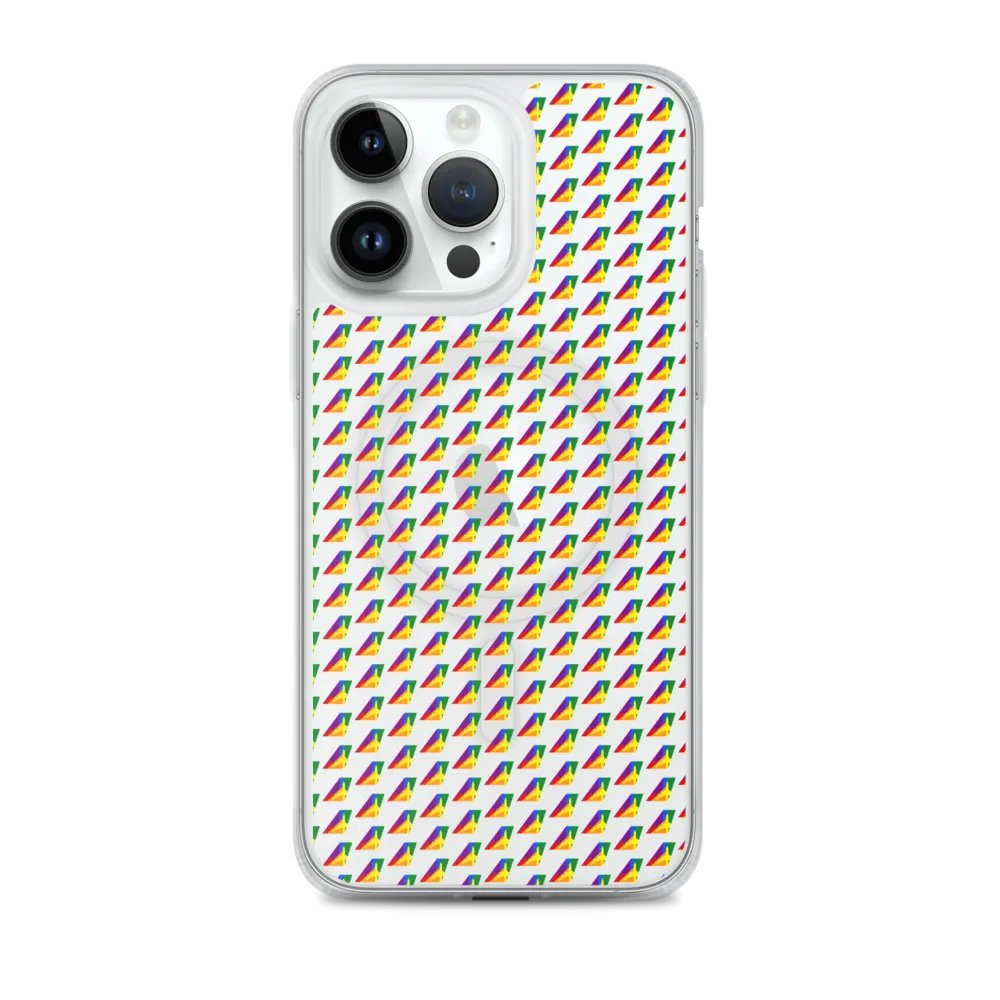 MagSafe® Clear Case for iPhone® - Limited Edition Pride Tailfin Design product image (1)