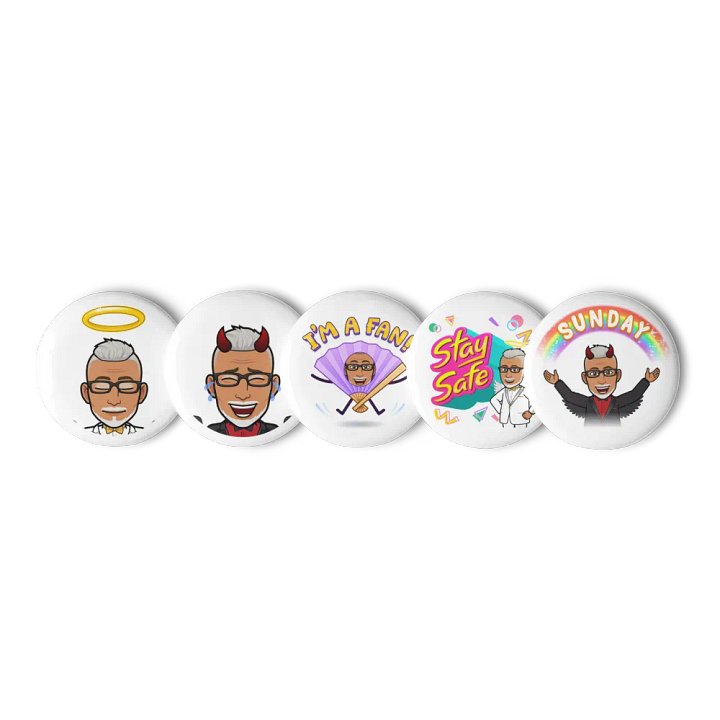 Ethereal Elder Pin Buttons Set product image (1)