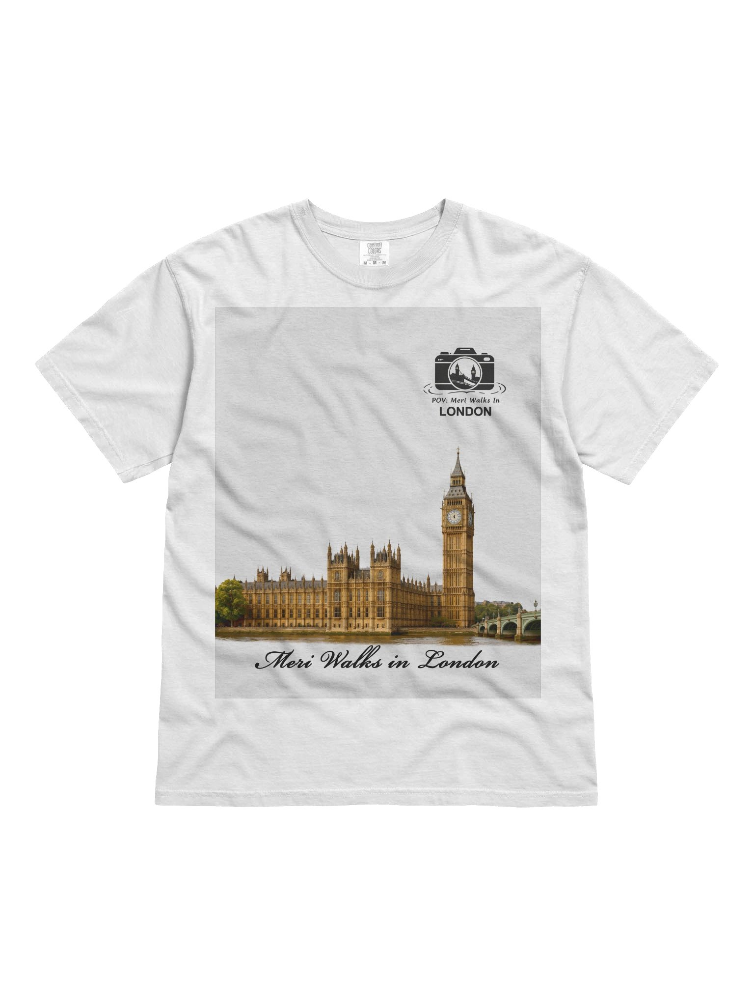 Big Ben Design 1 Comfort Colors Garment-Dyed Heavyweight T-Shirt product image (1)