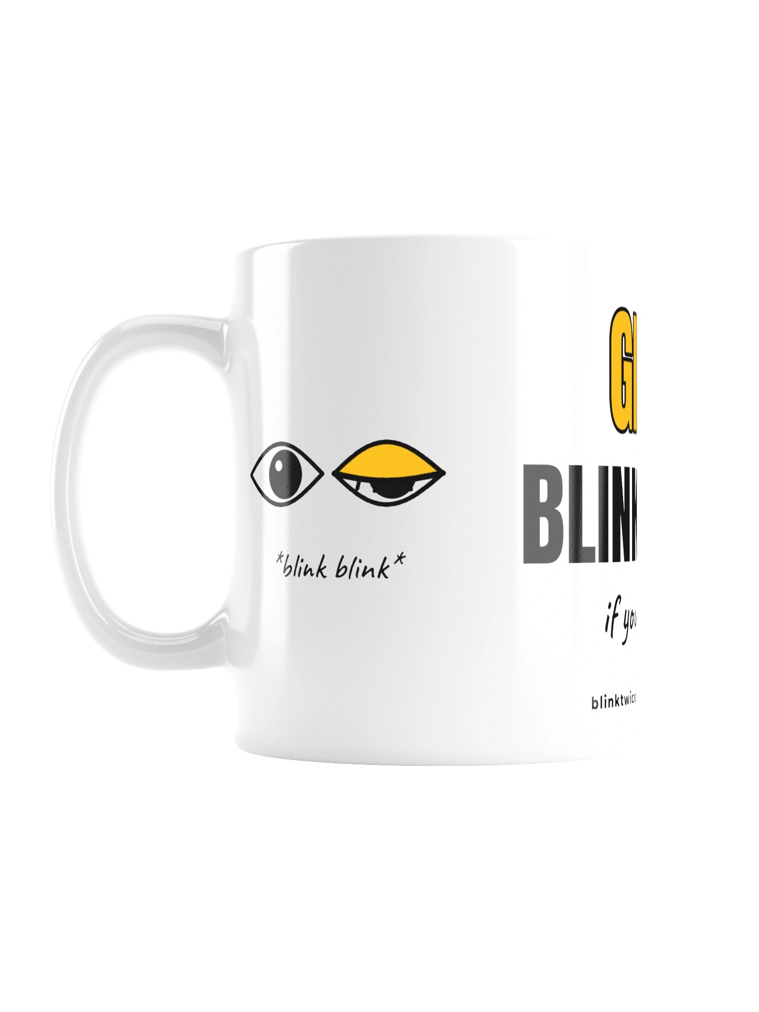 Gina, Blink Twice Mug product image (1)