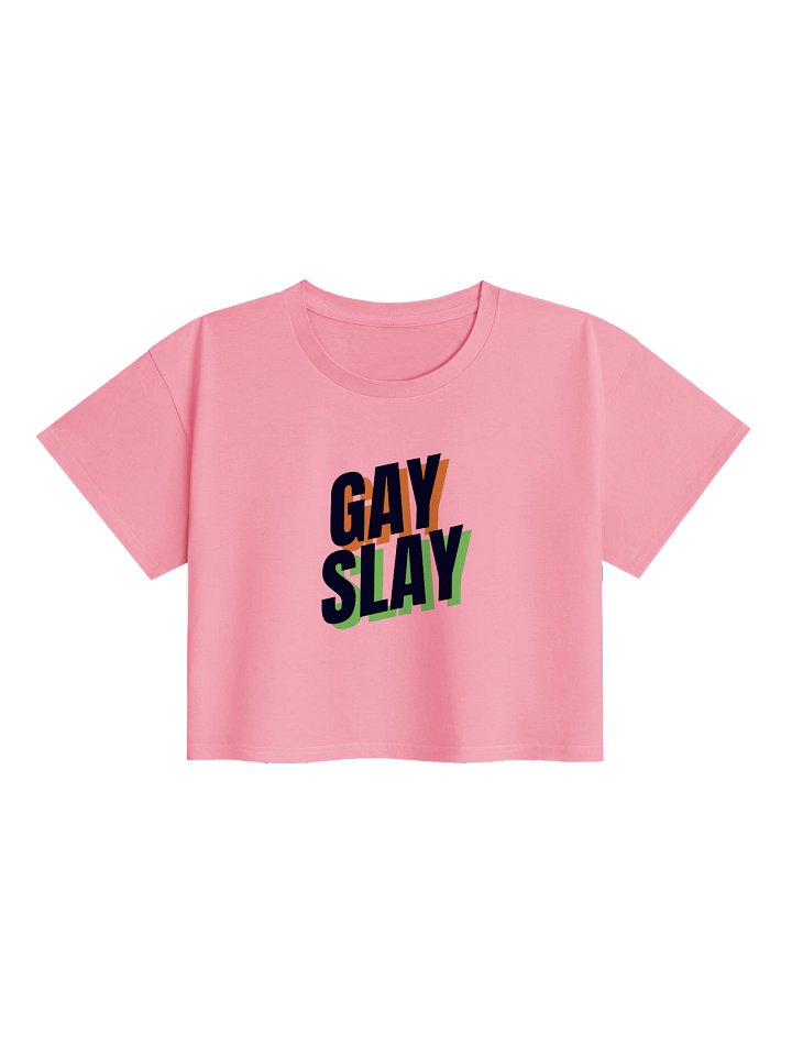 Gay Slay Crop Top product image (1)