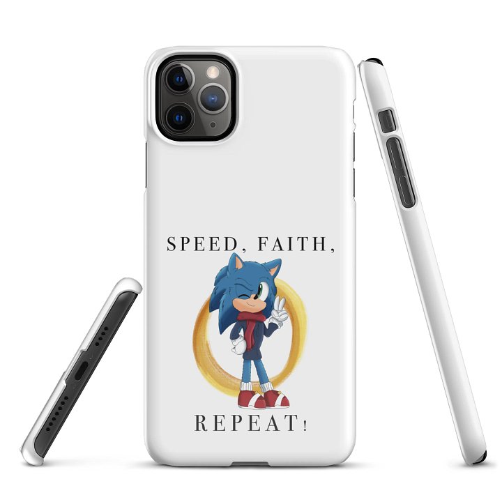 Speed, Faith, Repeat iPhone Case product image (1)