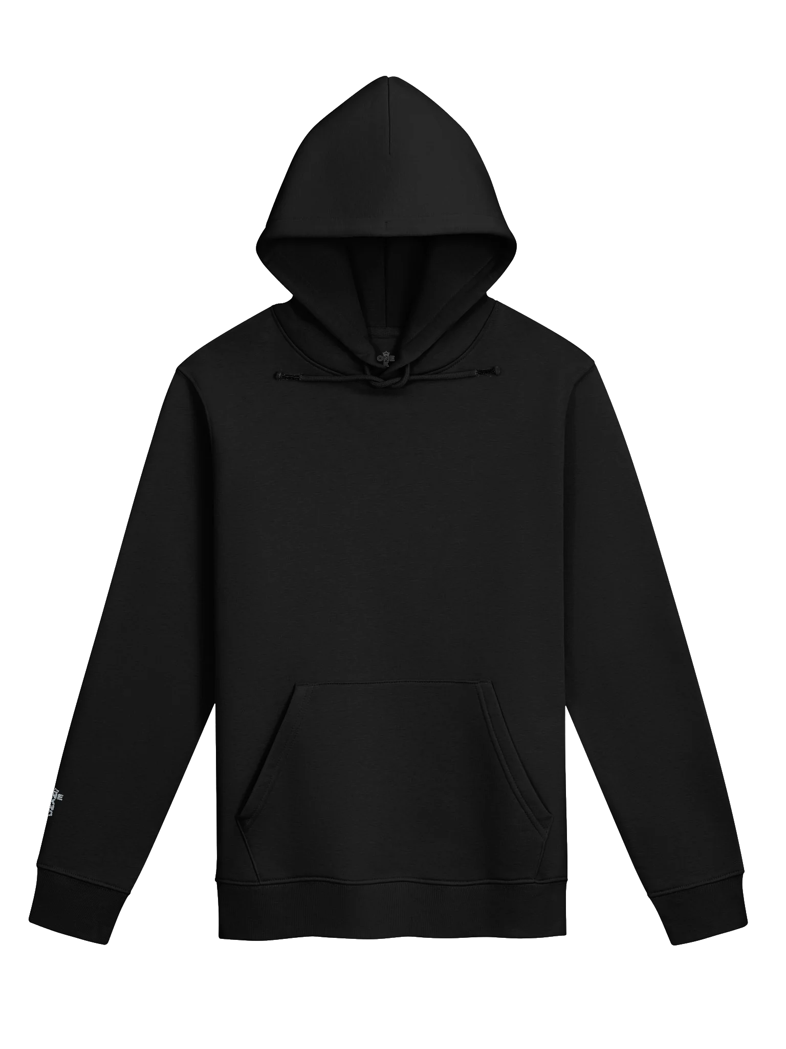 ONE KING The Gift 100% Organic Cotton Premium Street Hoodie with embroidered sleeve logo product image (2)