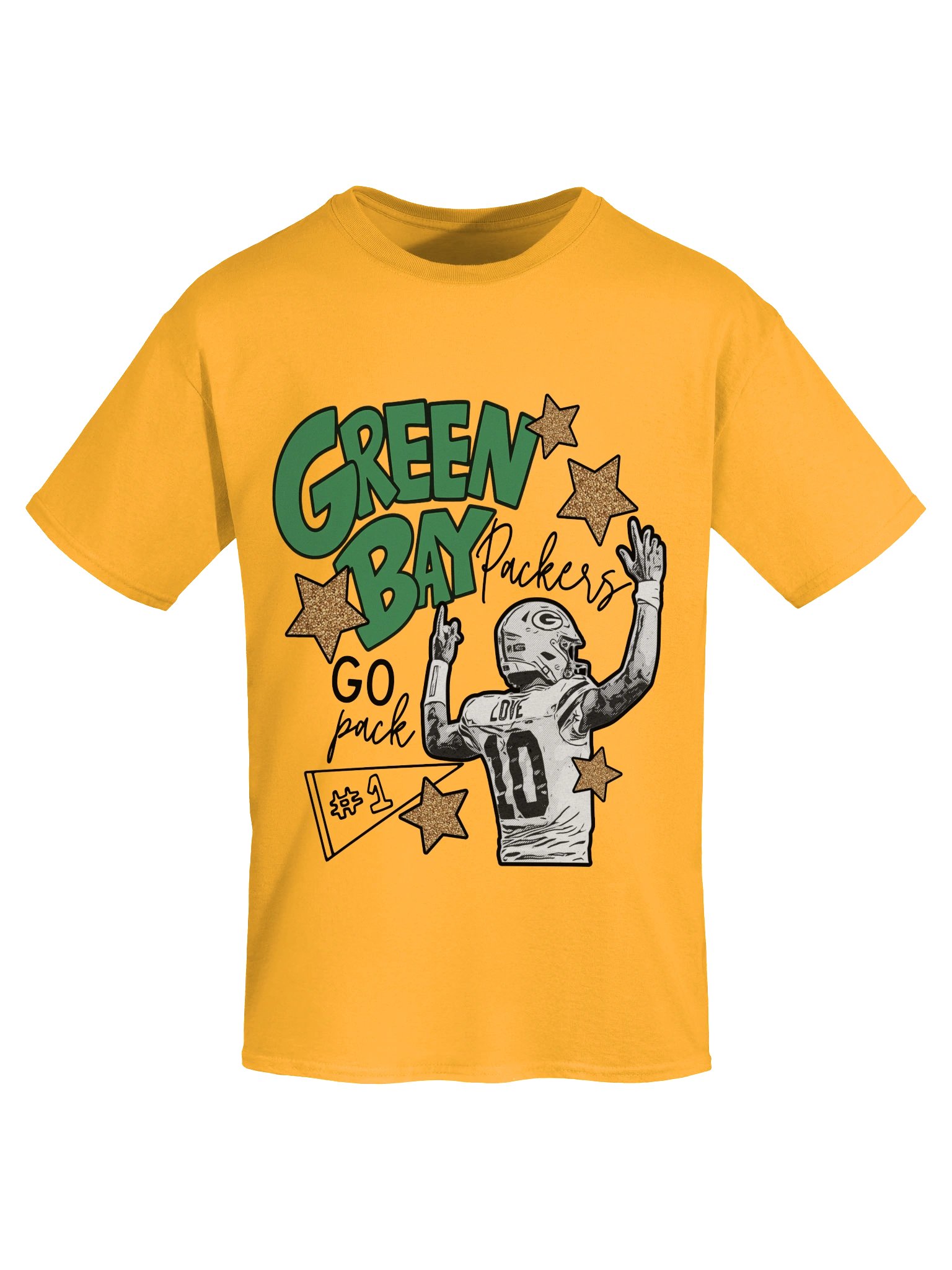 Go Packer Jordan Love Gildan Classic Tee product image (5)