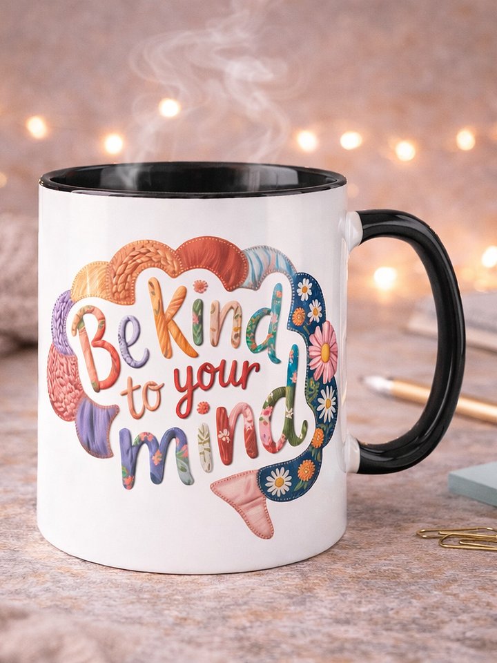 Be Kind to Your Mind Ceramic Mug product image (1)