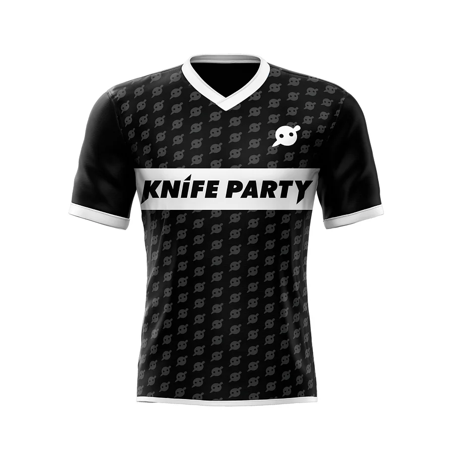 Knife Party Soccer Jersey (Black) product image (2)