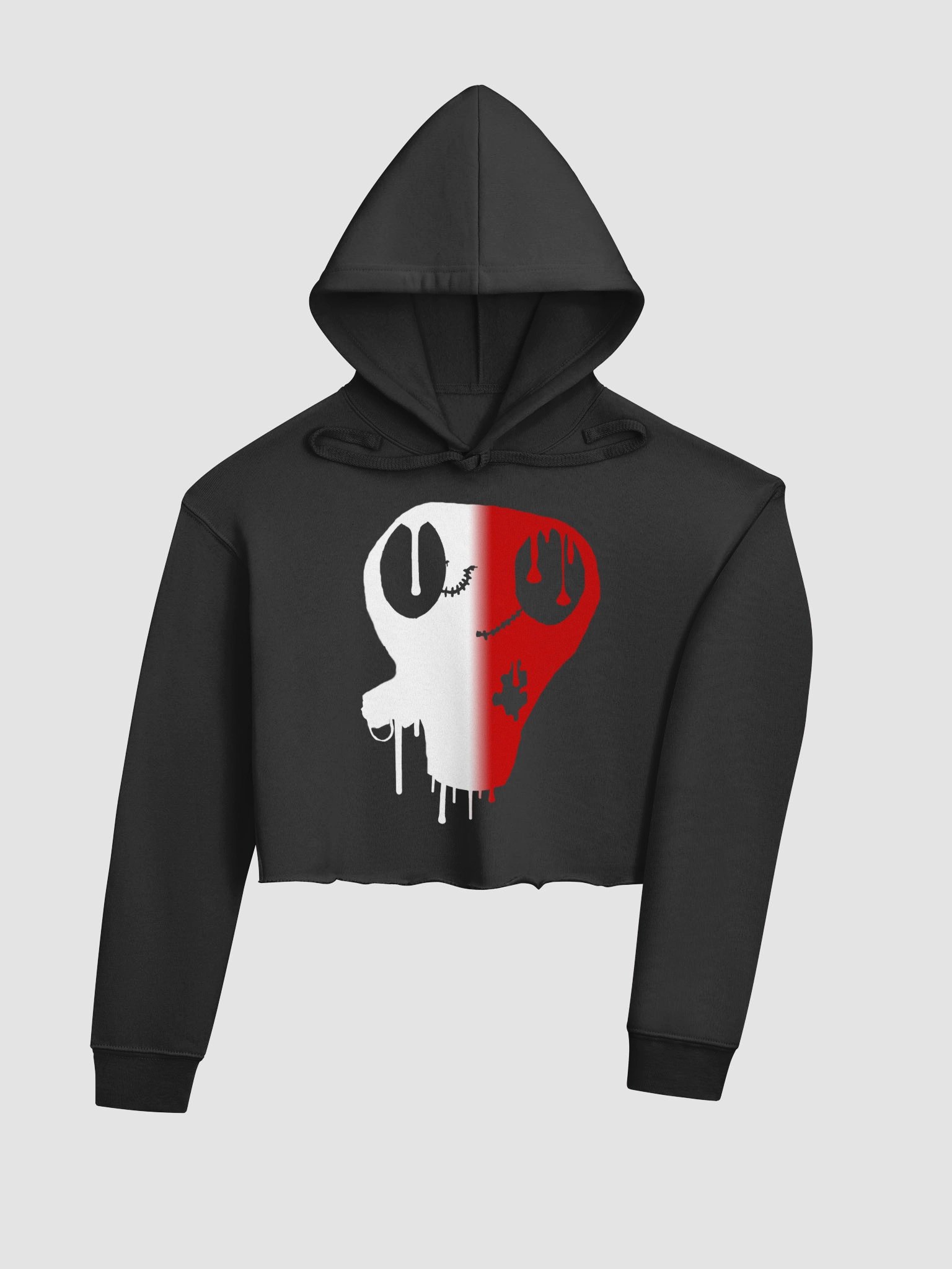 Duality Hooded Crop Top product image (8)