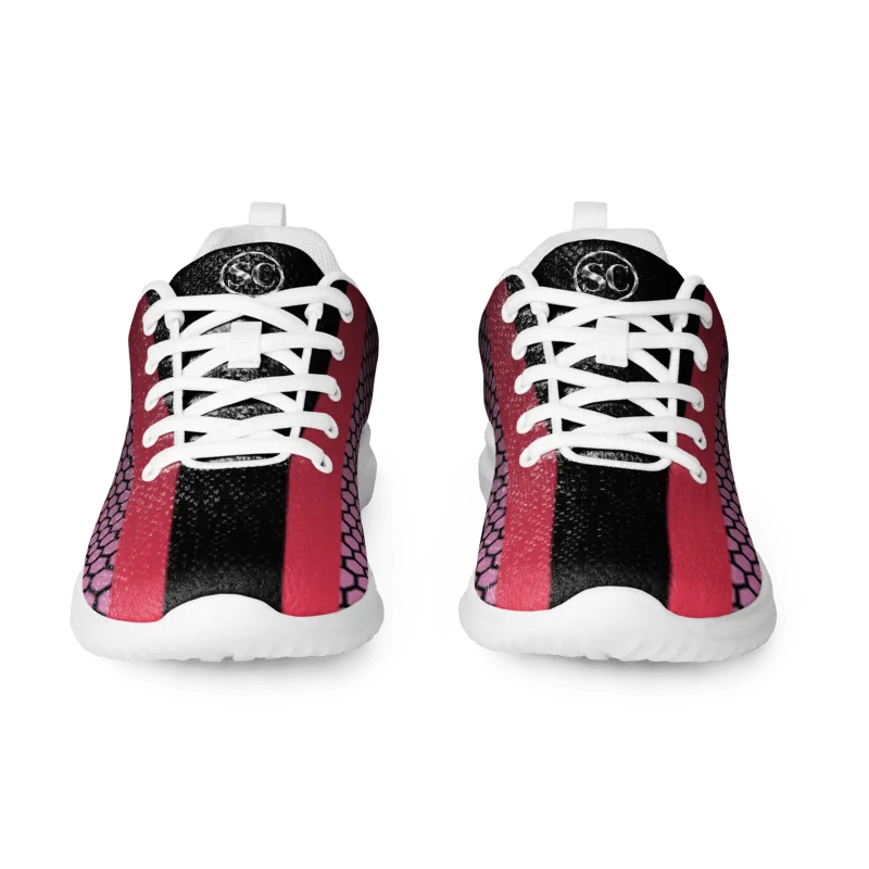 Solace Creations Red Hex Athletic Shoes product image (1)
