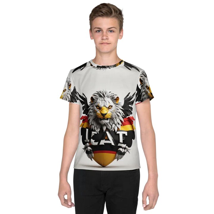 Angary lion football design product image (1)