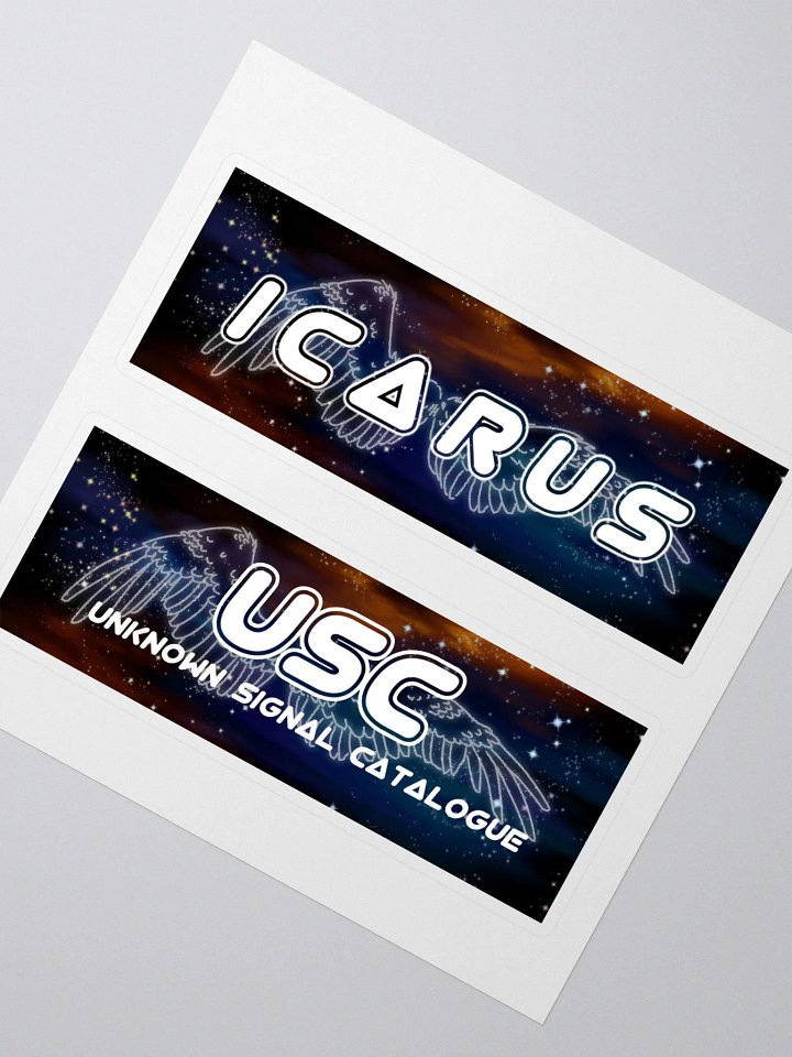 Cosmic Icarus Bumper Stickers product image (2)