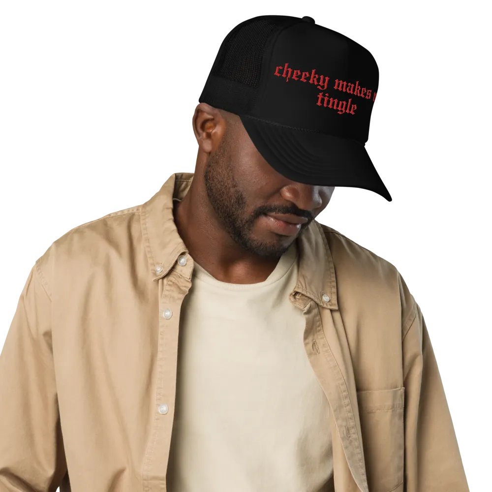 tingle embroidered trucker hat product image (6)