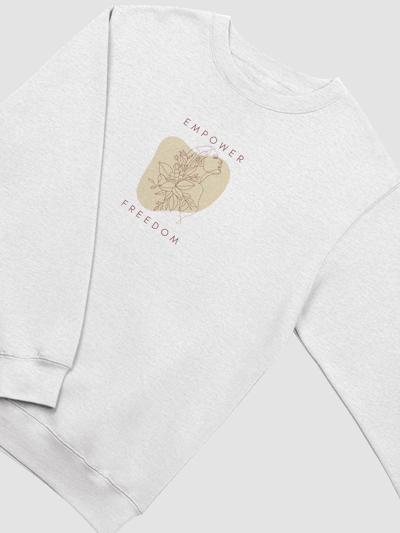 Women's Premium Crewneck Sweatshirt PCFB0115 product image (2)