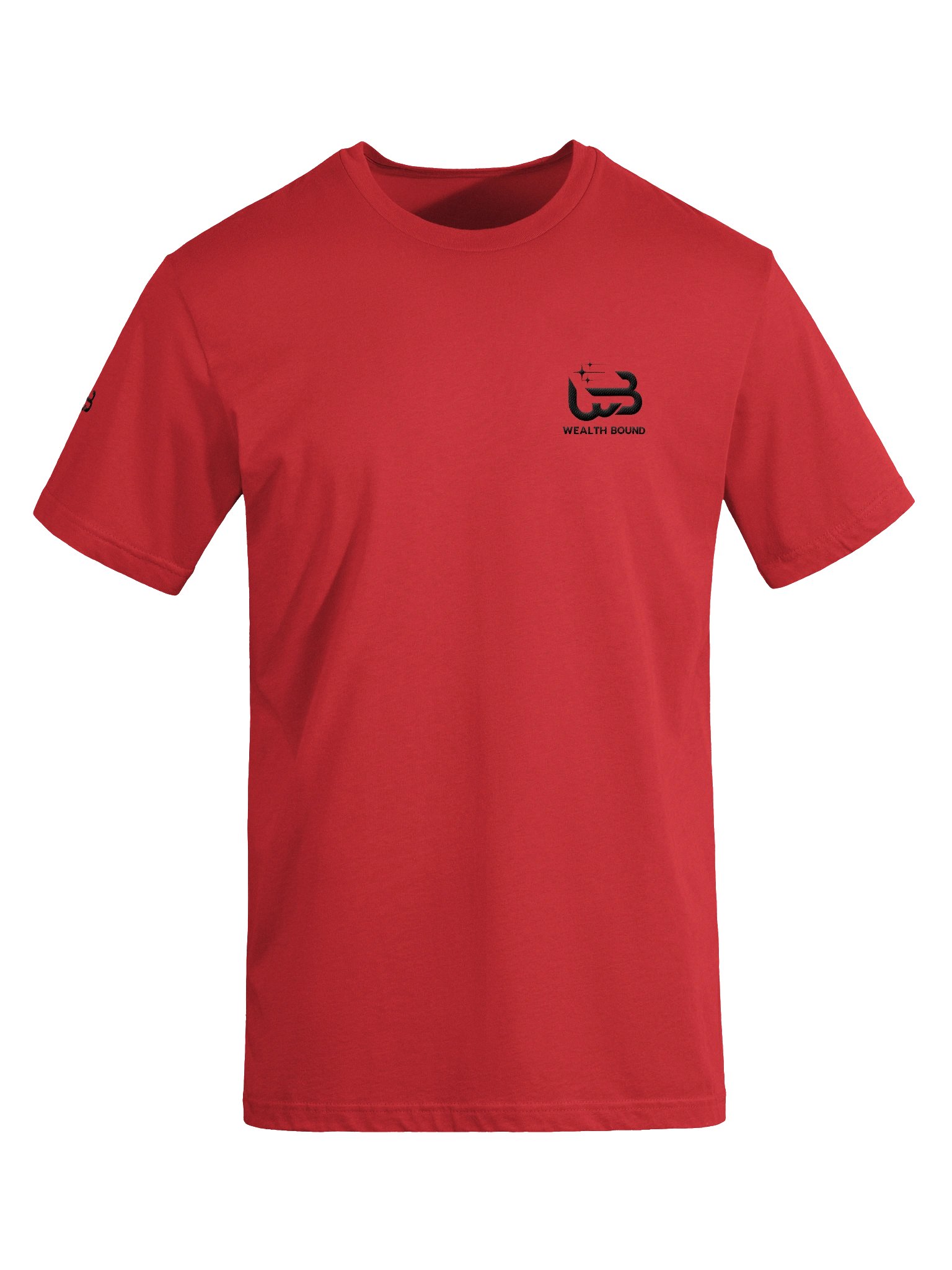 Wealth Bound Embroidered Supersoft T-Shirt product image (6)
