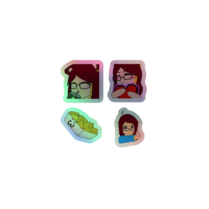 Legacy Emote Holo Sticker Pack product image (1)