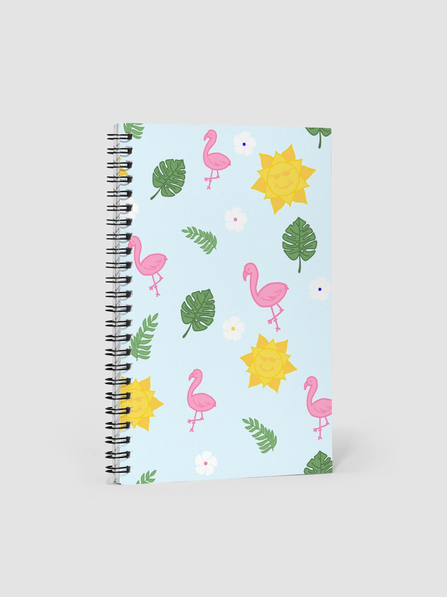 Summer Fun Pattern Spiral Journal product image (2)