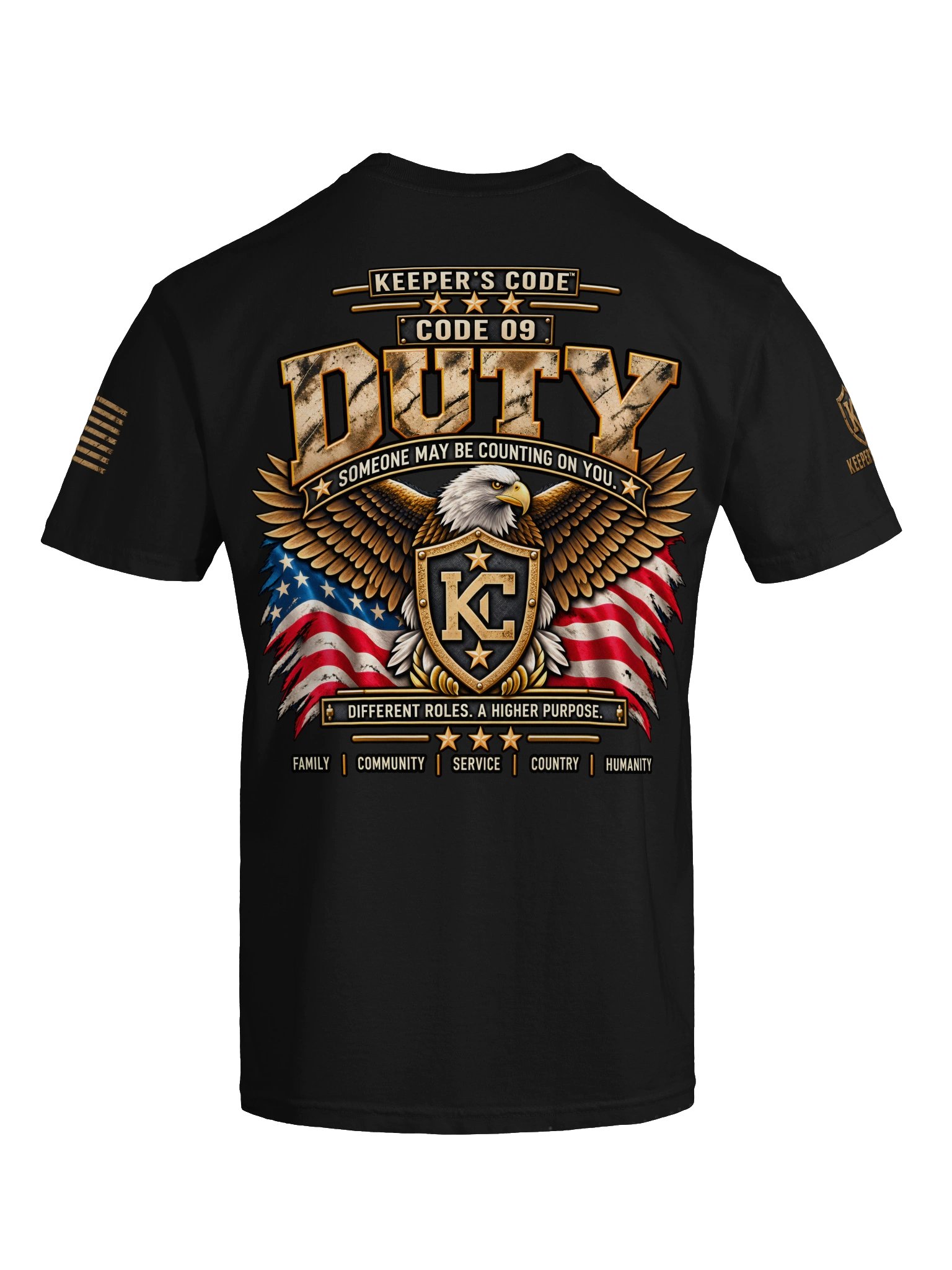 Keeper’s Code™ Men’s CODE 09 Duty Higher Purpose T-Shirt product image (9)