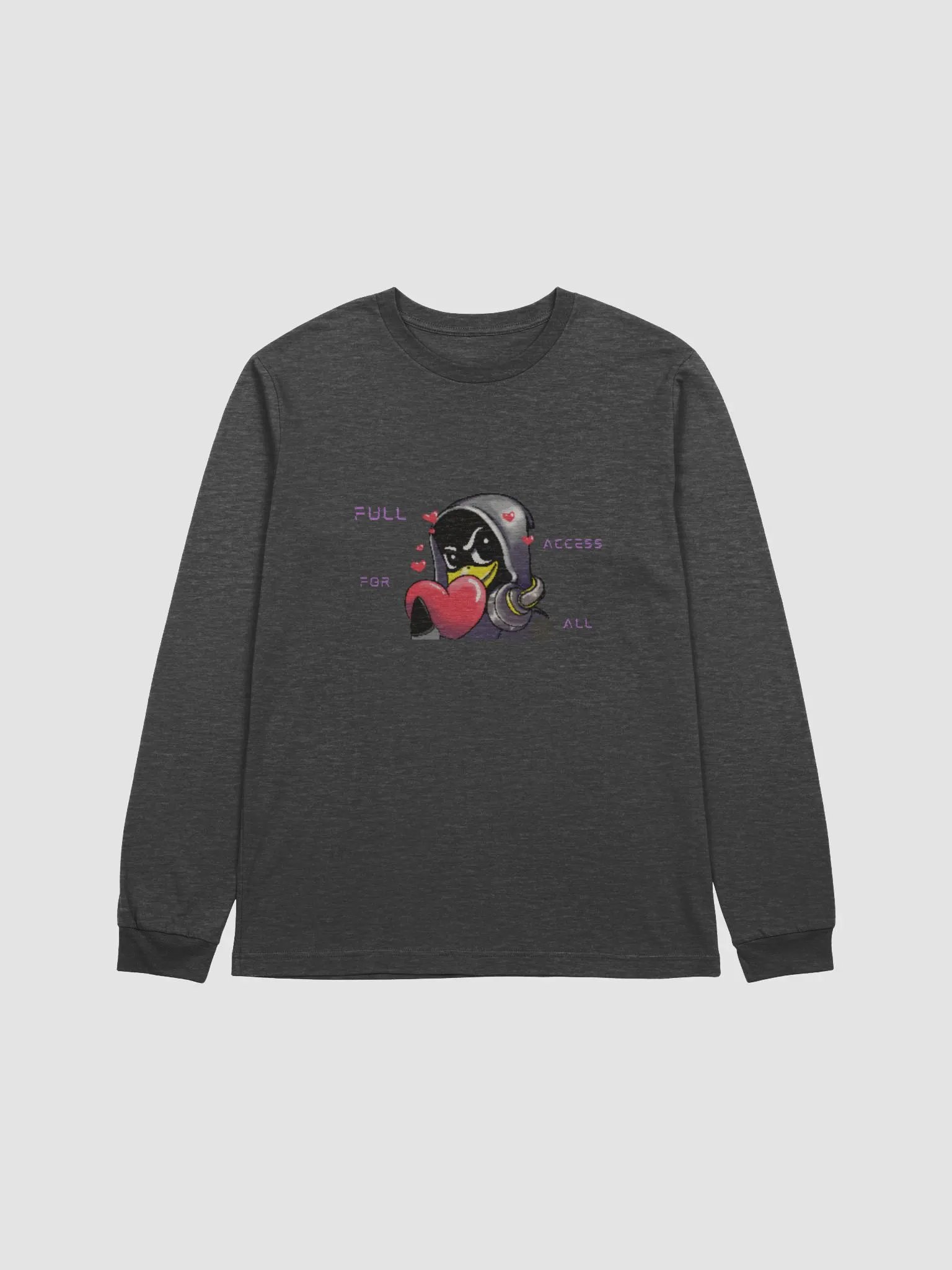 Spread Love, Fight Malware Long Sleeve Tee product image (1)