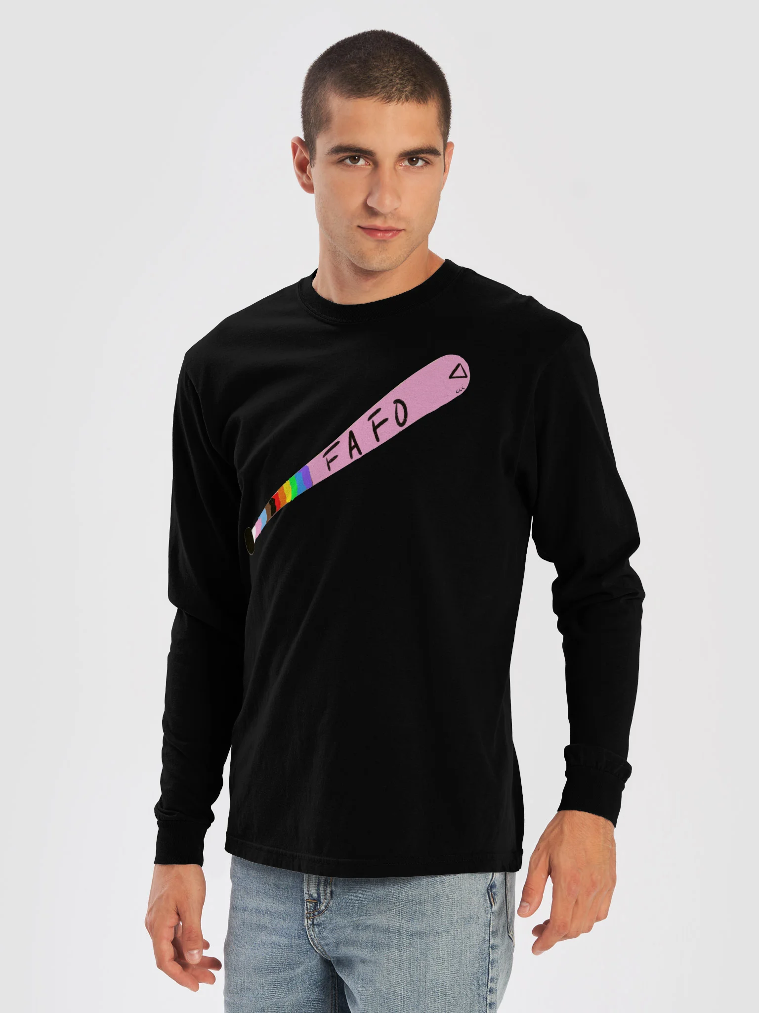 FAFO (SFW version) long sleeve tee product image (29)