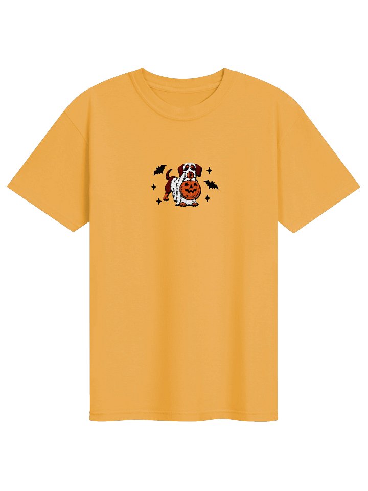 Halloween Dachshund(Red & Tan) Embroidered T-Shirt product image (33)