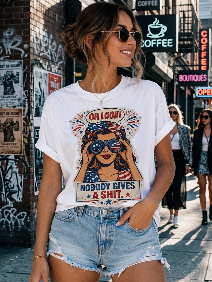Oh Look, Nobody Gives a Shit Tee product image (1)
