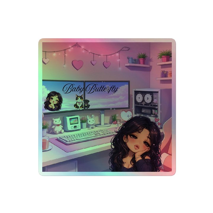 BabyButterfly Holographic Stickers product image (2)