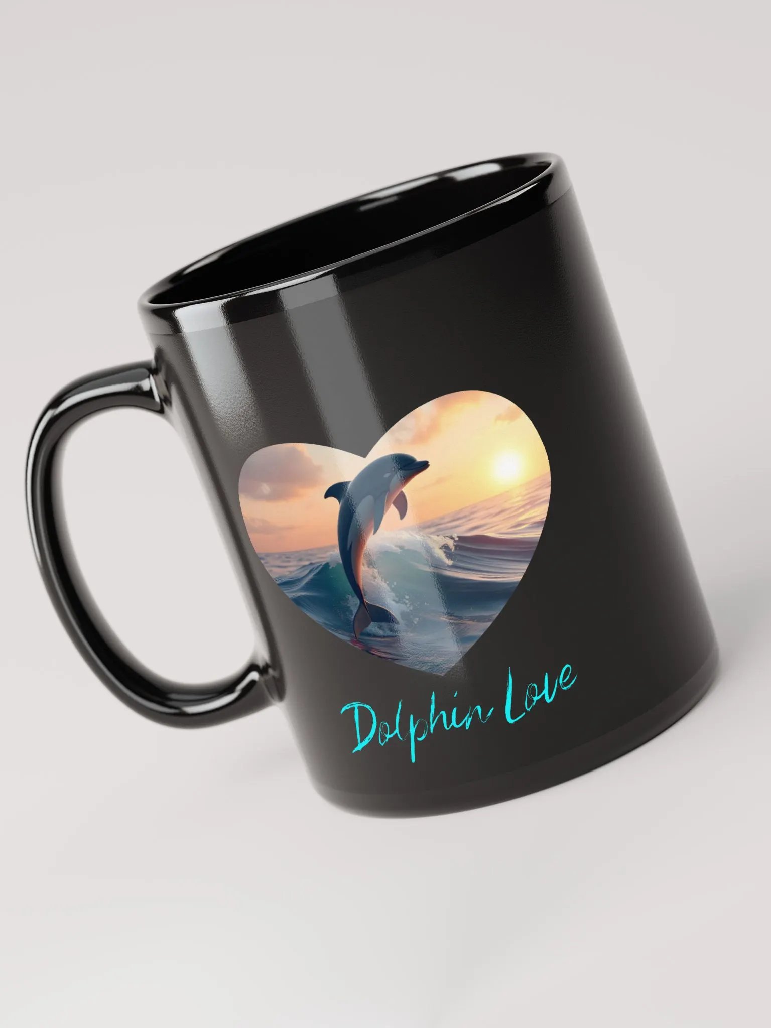 "Dolphin Love" mug product image (6)