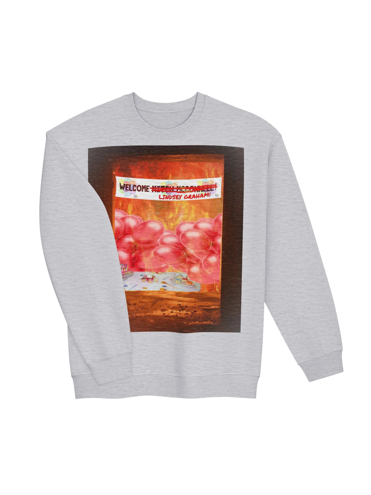 WELCOME LINDSEY GRAHAM! — SWEATSHIRT (LIGHT) product image (9)