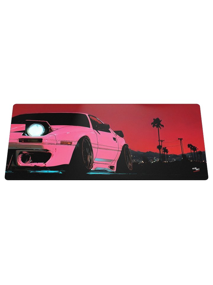 NEON DRIFT Mazda Mousepad product image (1)