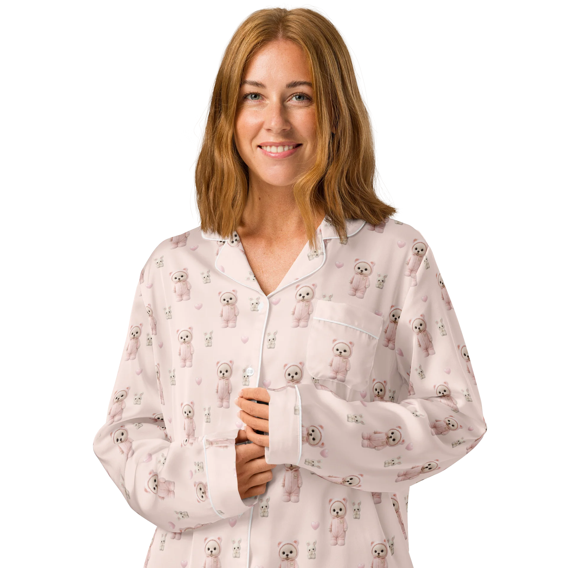 Baby Bear Sweet Dreams Long-Sleeve Pyjama Top product image (3)