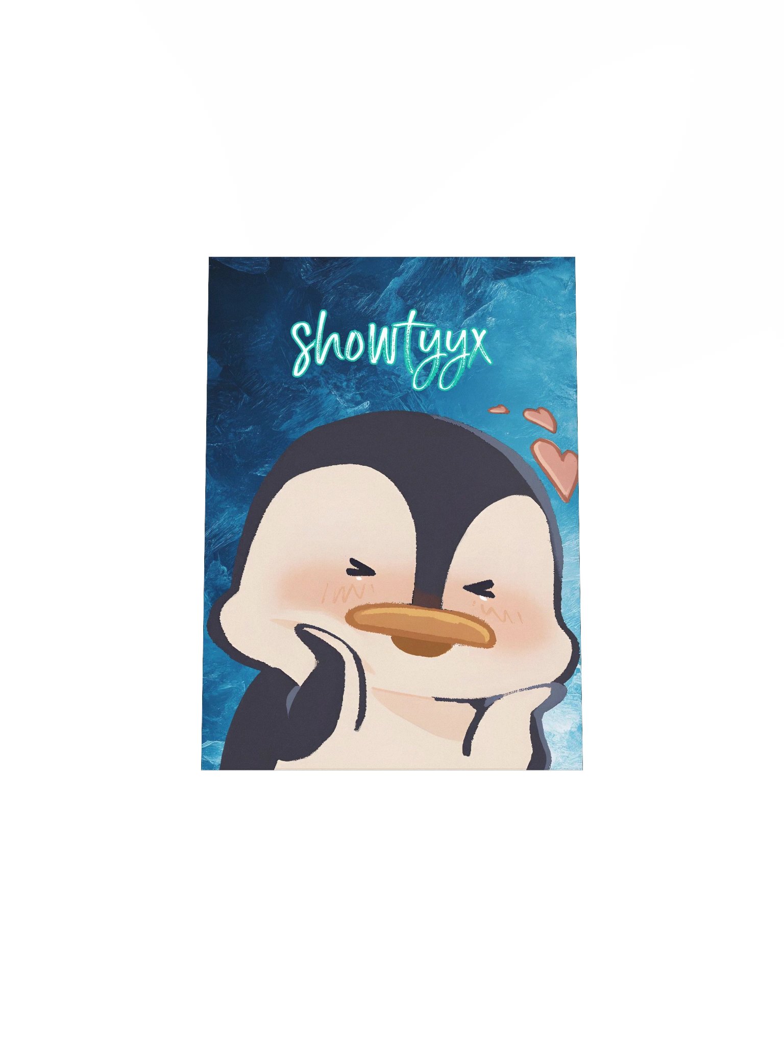 Blushy Penguin Enhanced Matte Paper Poster product image (4)