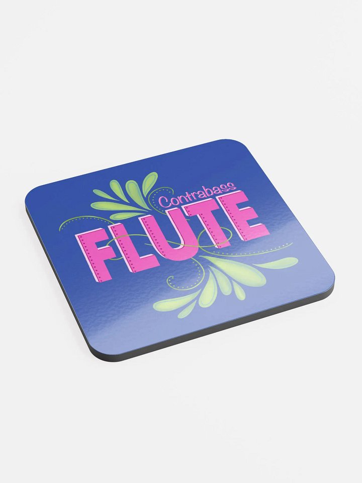 Flute Flourish Coaster - Contrabass product image (2)
