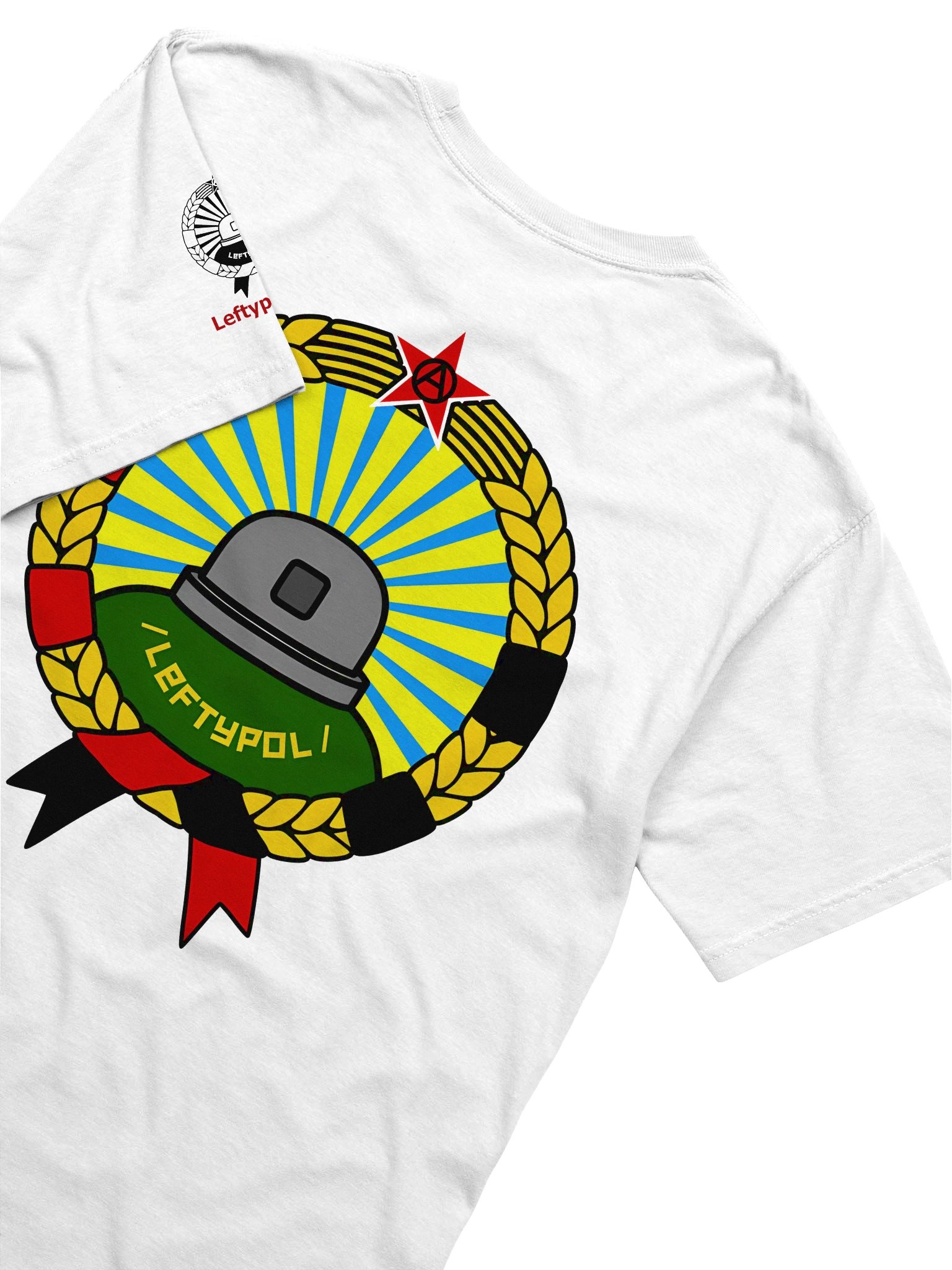 /leftypol/ - White T-Shirt product image (4)