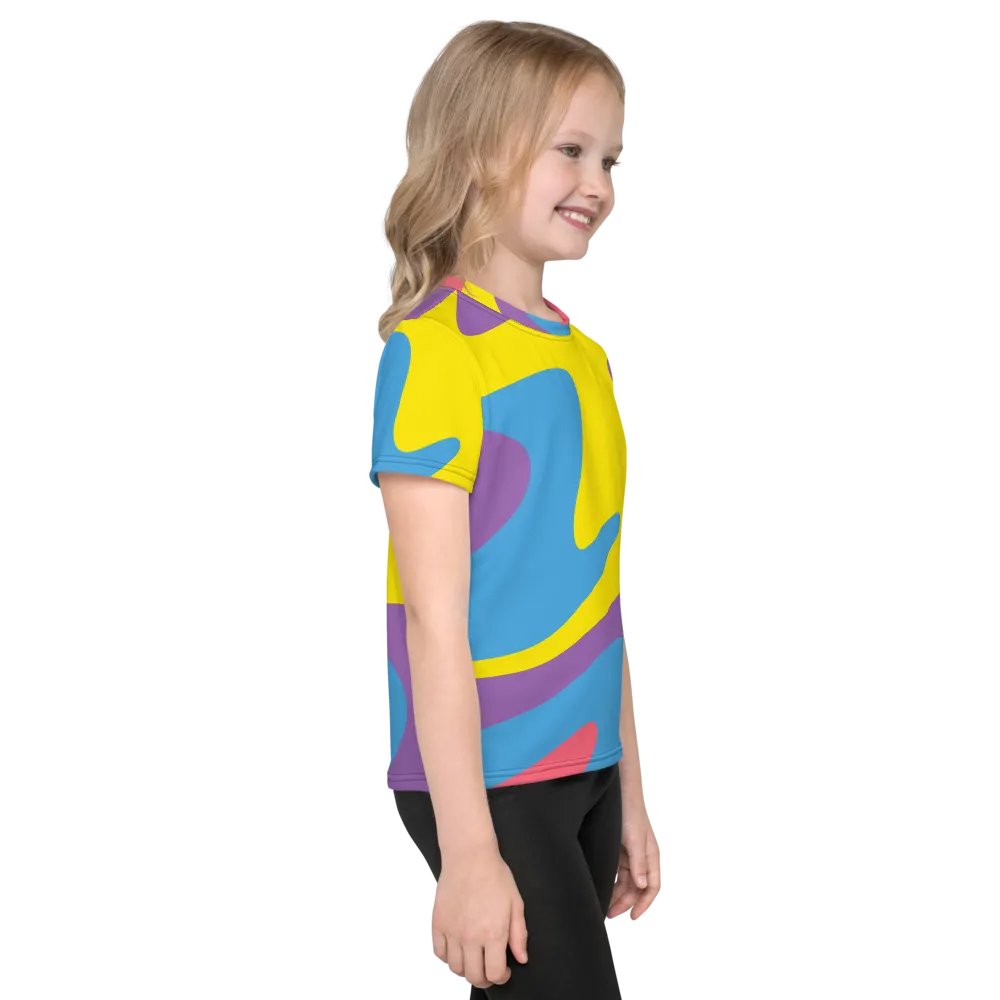 All-Over Print Kids Crew Neck T-Shirt product image (4)