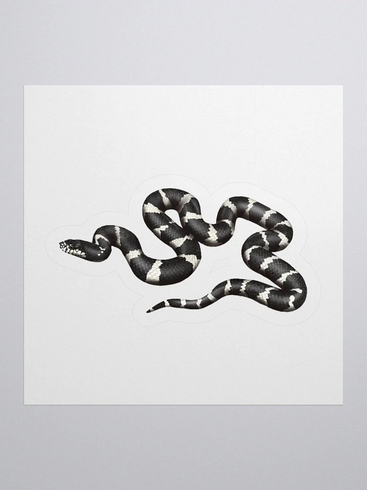Die-Cut Sticker – California Kingsnake product image (1)