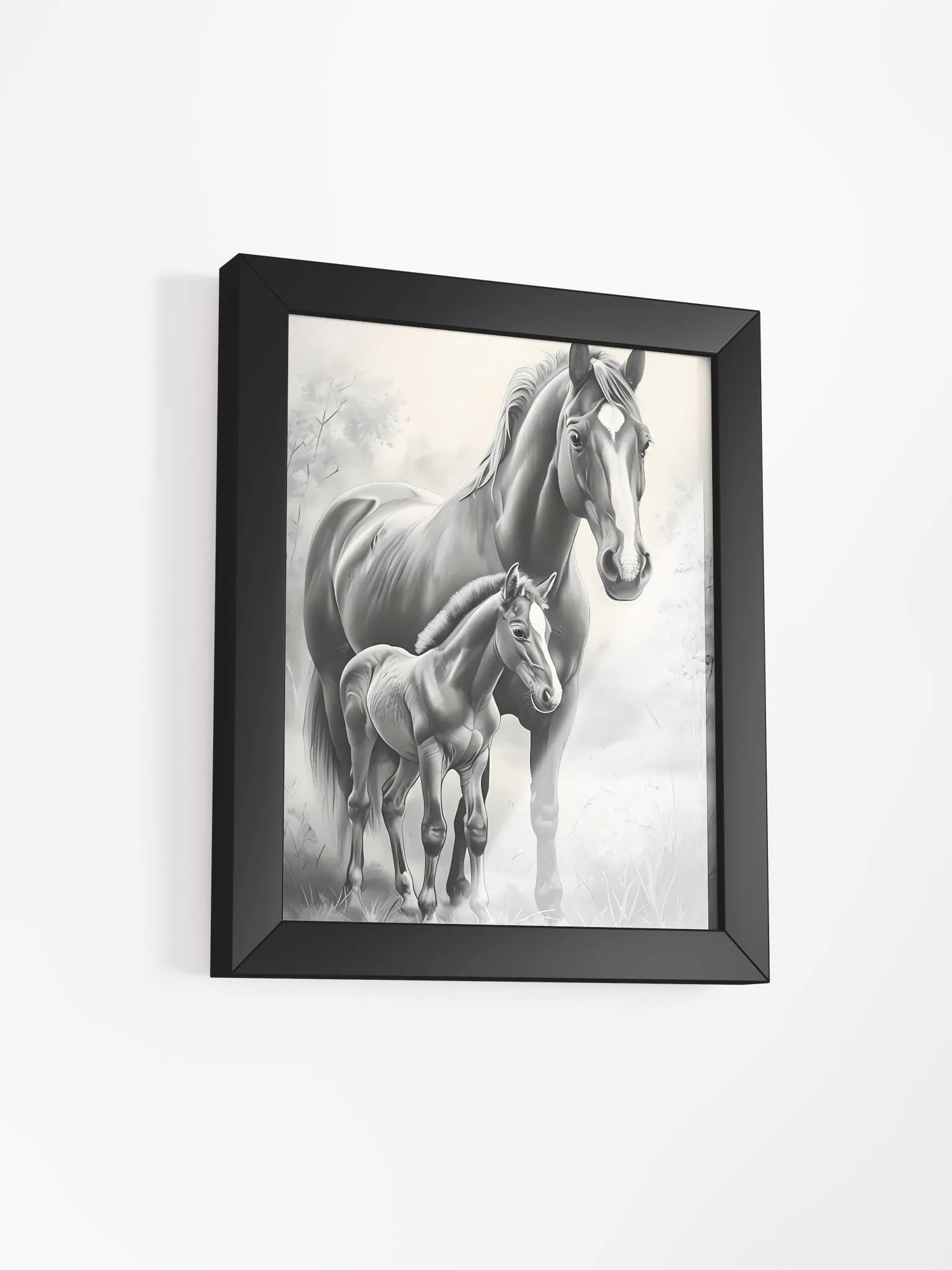 Majestic Mare & Foal Framed Poster product image (3)