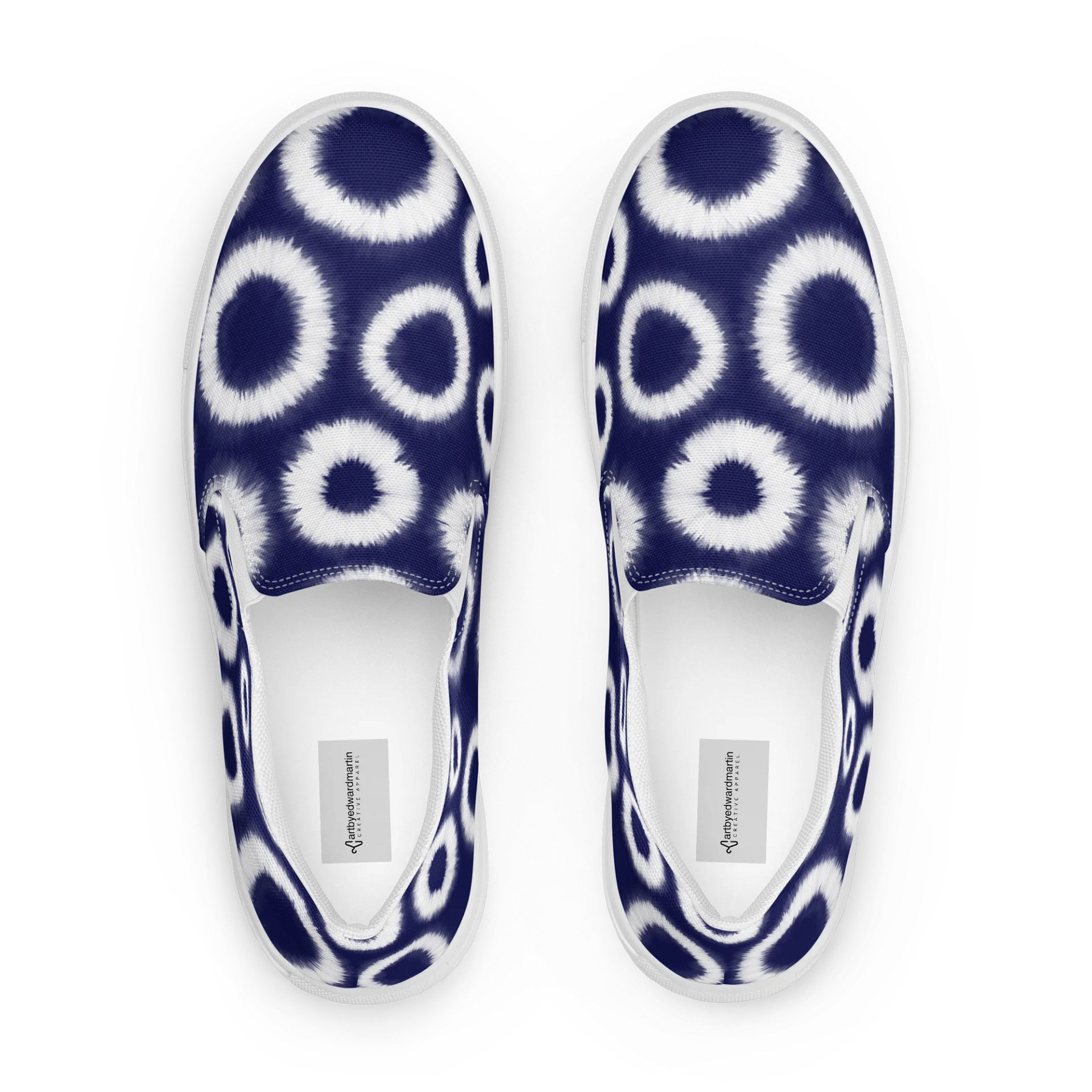 Midnight Circles Women's Slip-On Shoes product image (1)