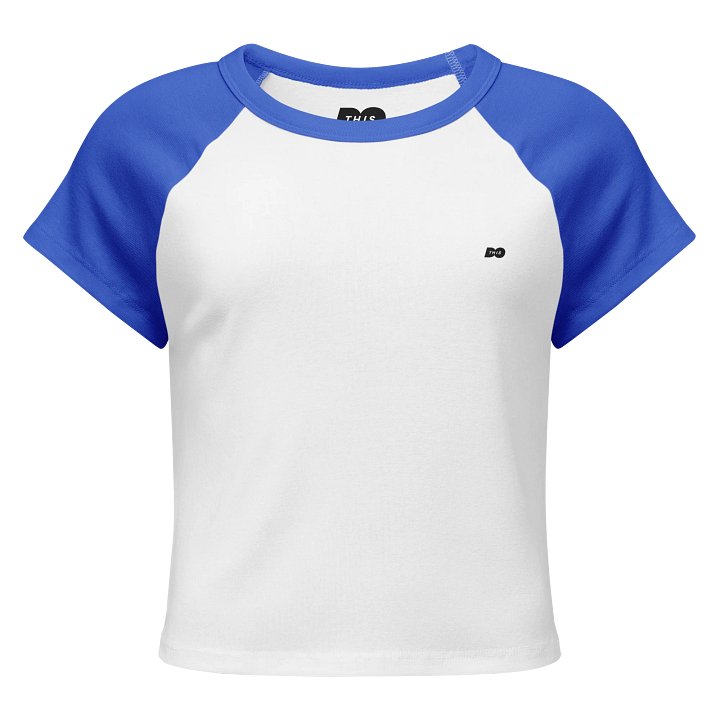 Micro Rib Raglan Baby Tee product image (4)