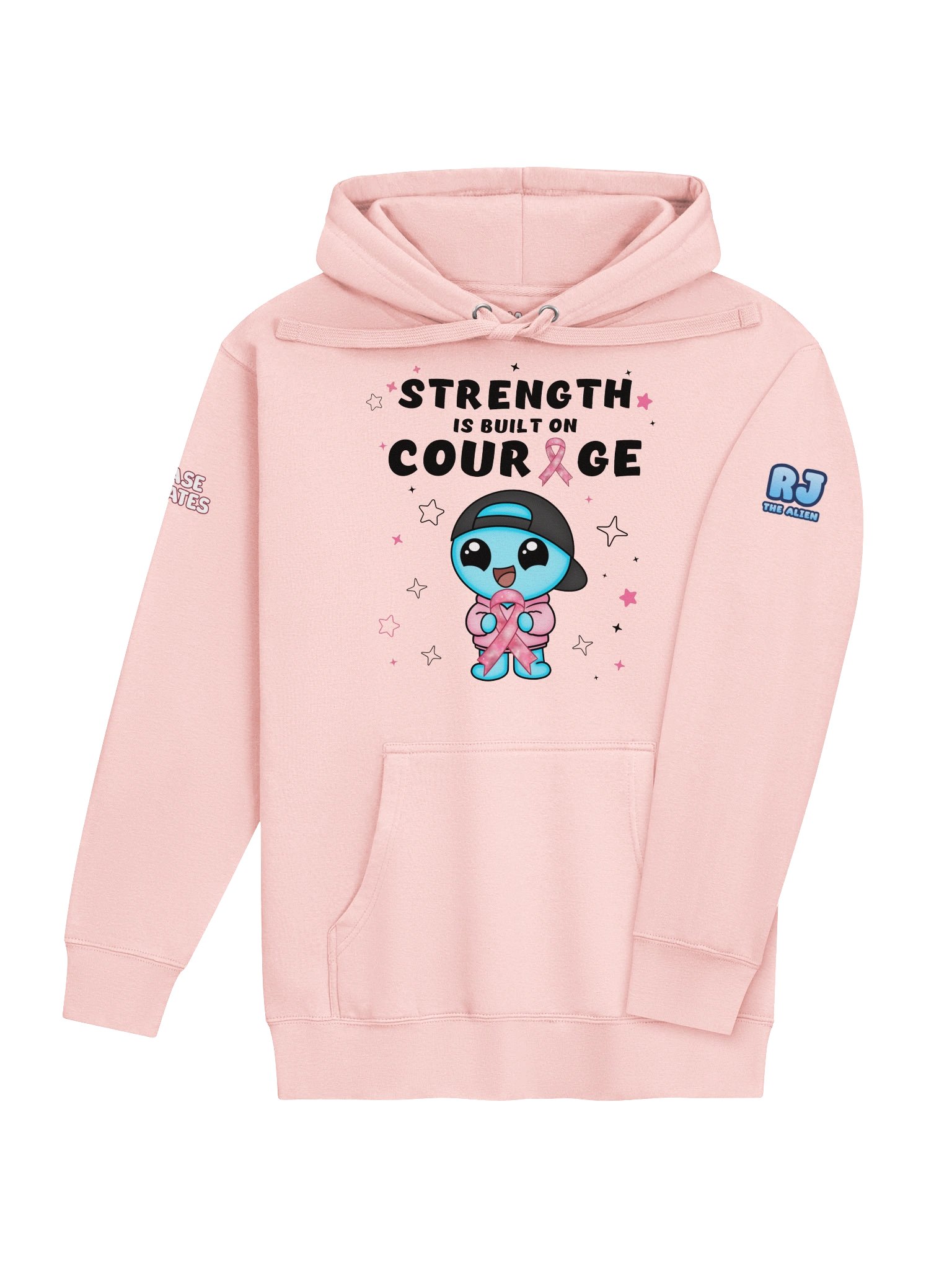 Strength Is Built On Courage Hoodie - Front Only product image (4)
