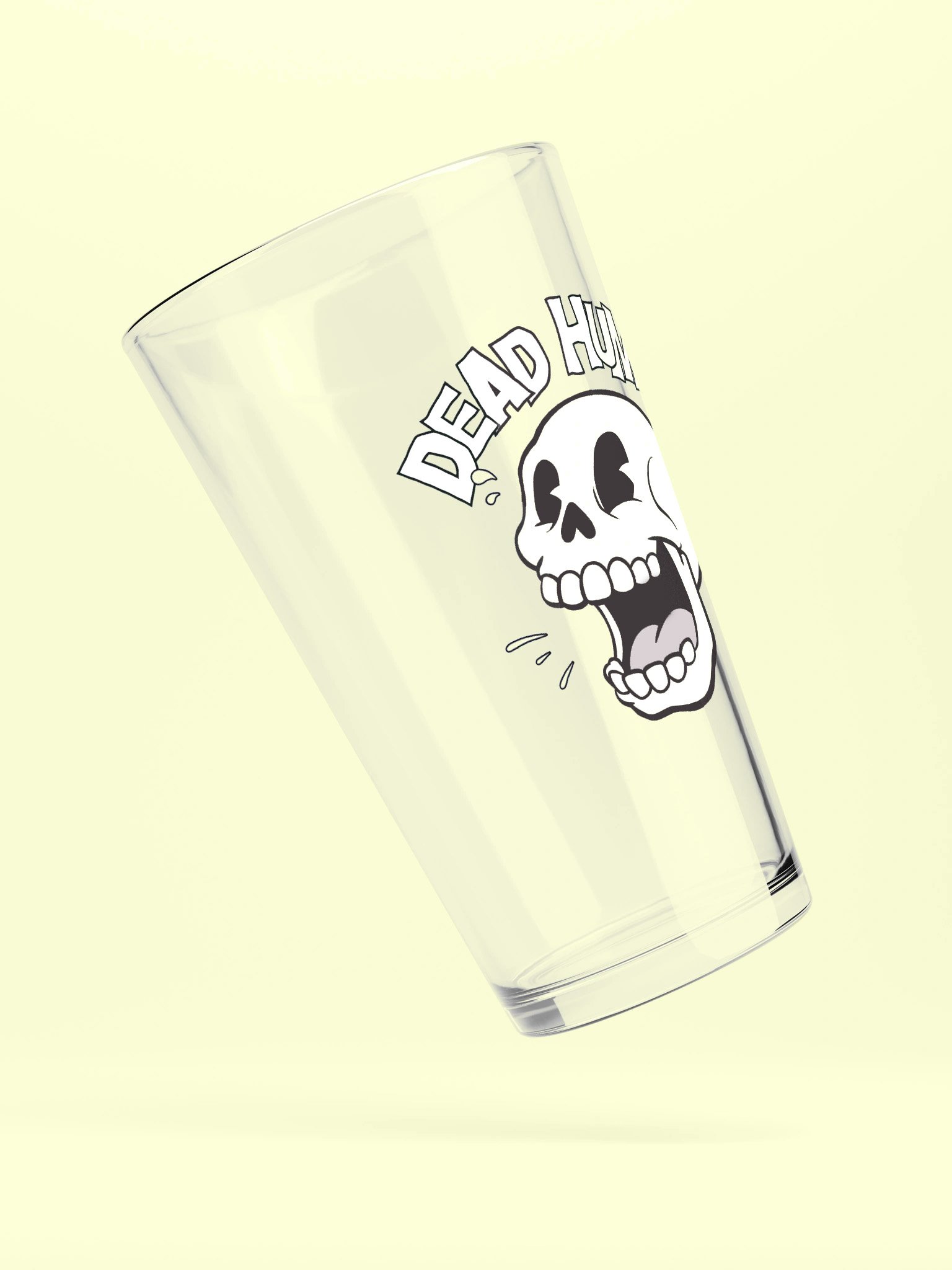Laughing Skull Pint Glass product image (2)