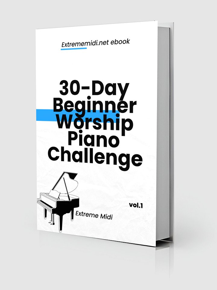 30-Day Beginner Worship Piano Challenge product image (1)