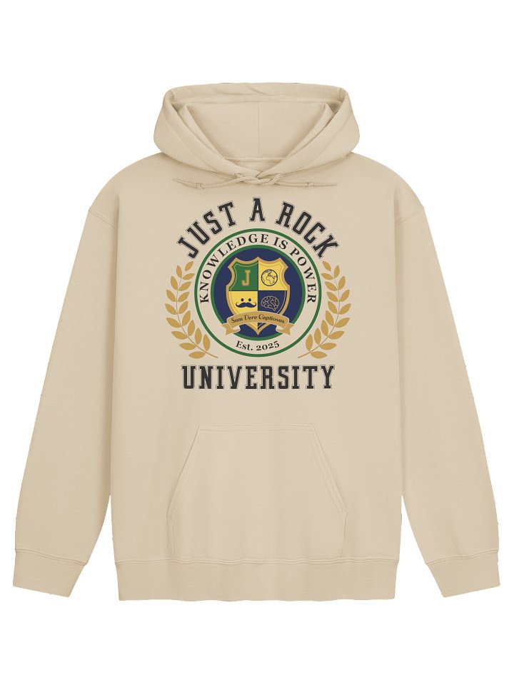 Just a Rock University Hoodie product image (1)