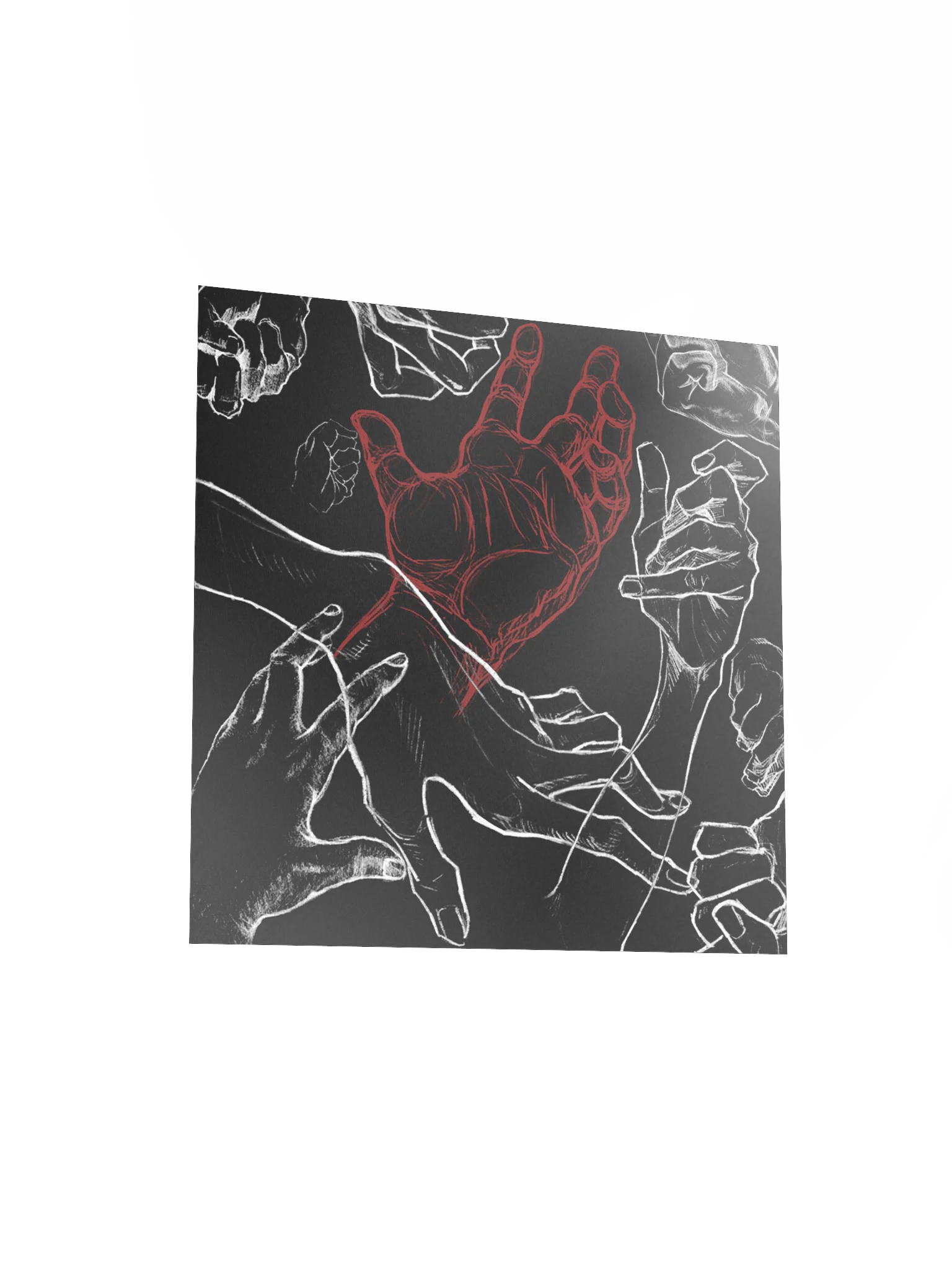 HANDS! No-Text Art Poster product image (11)