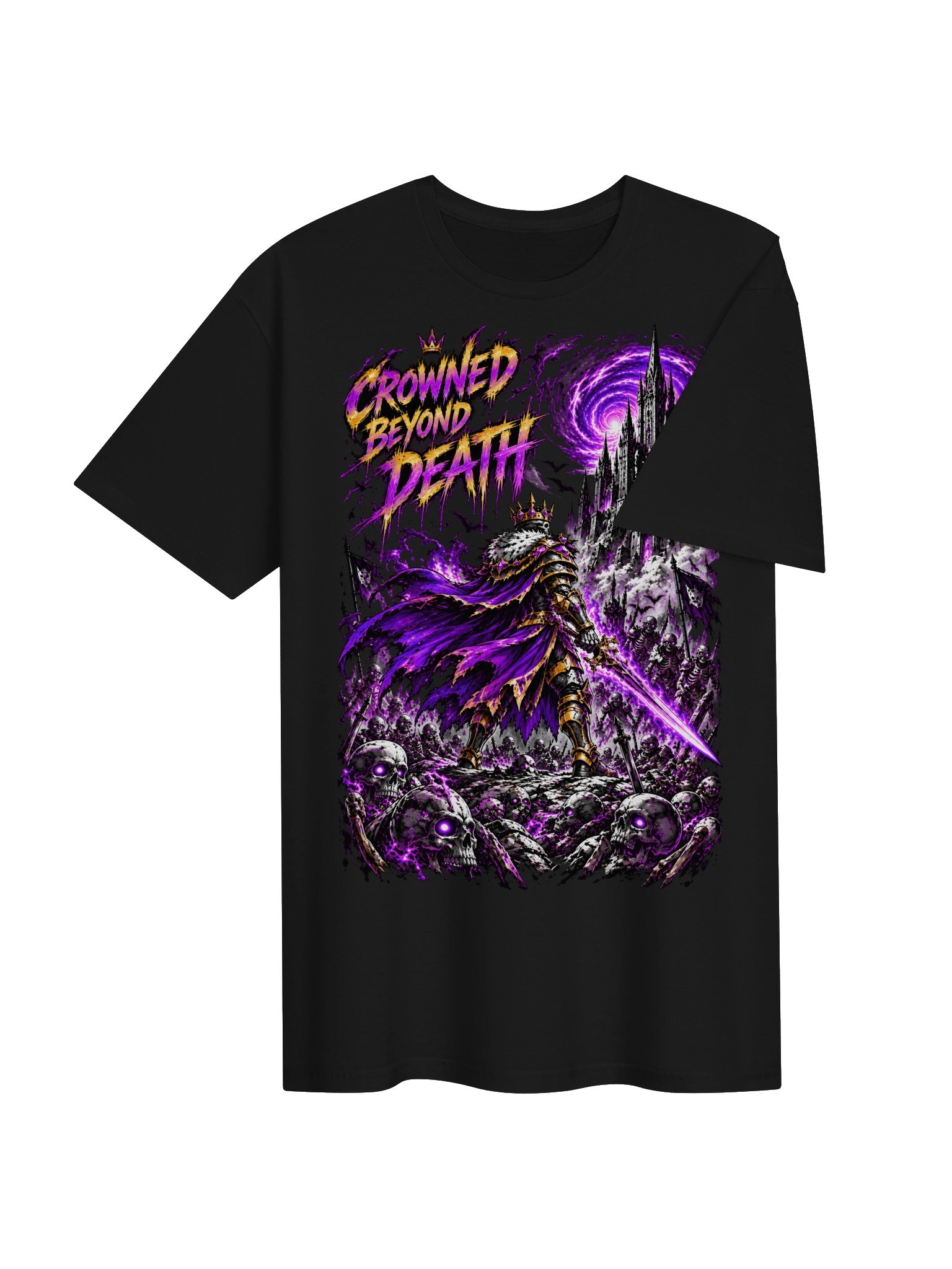 Crowned Beyond Death Tee product image (4)