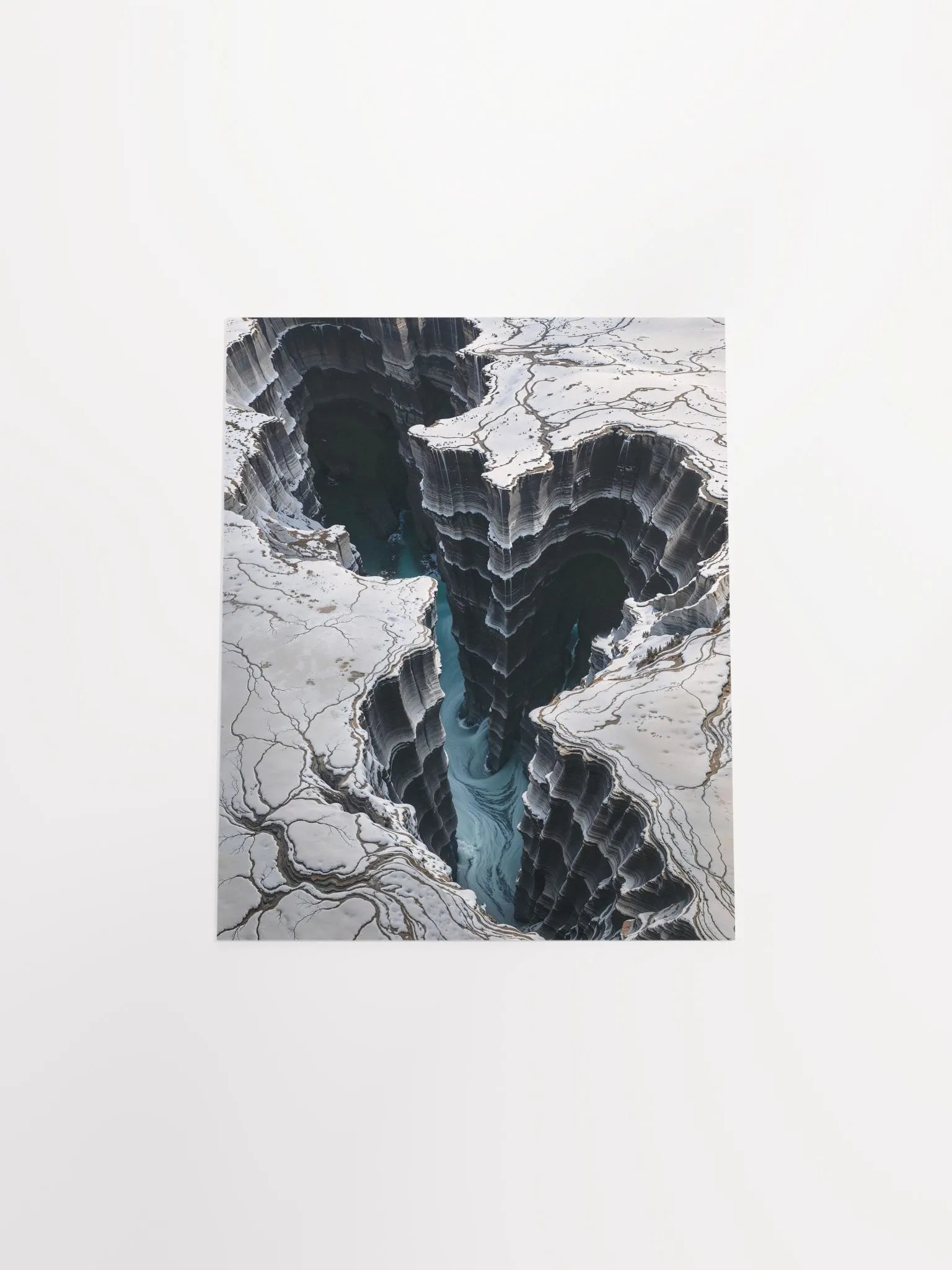 Frozen Abyss Matte Poster product image (26)