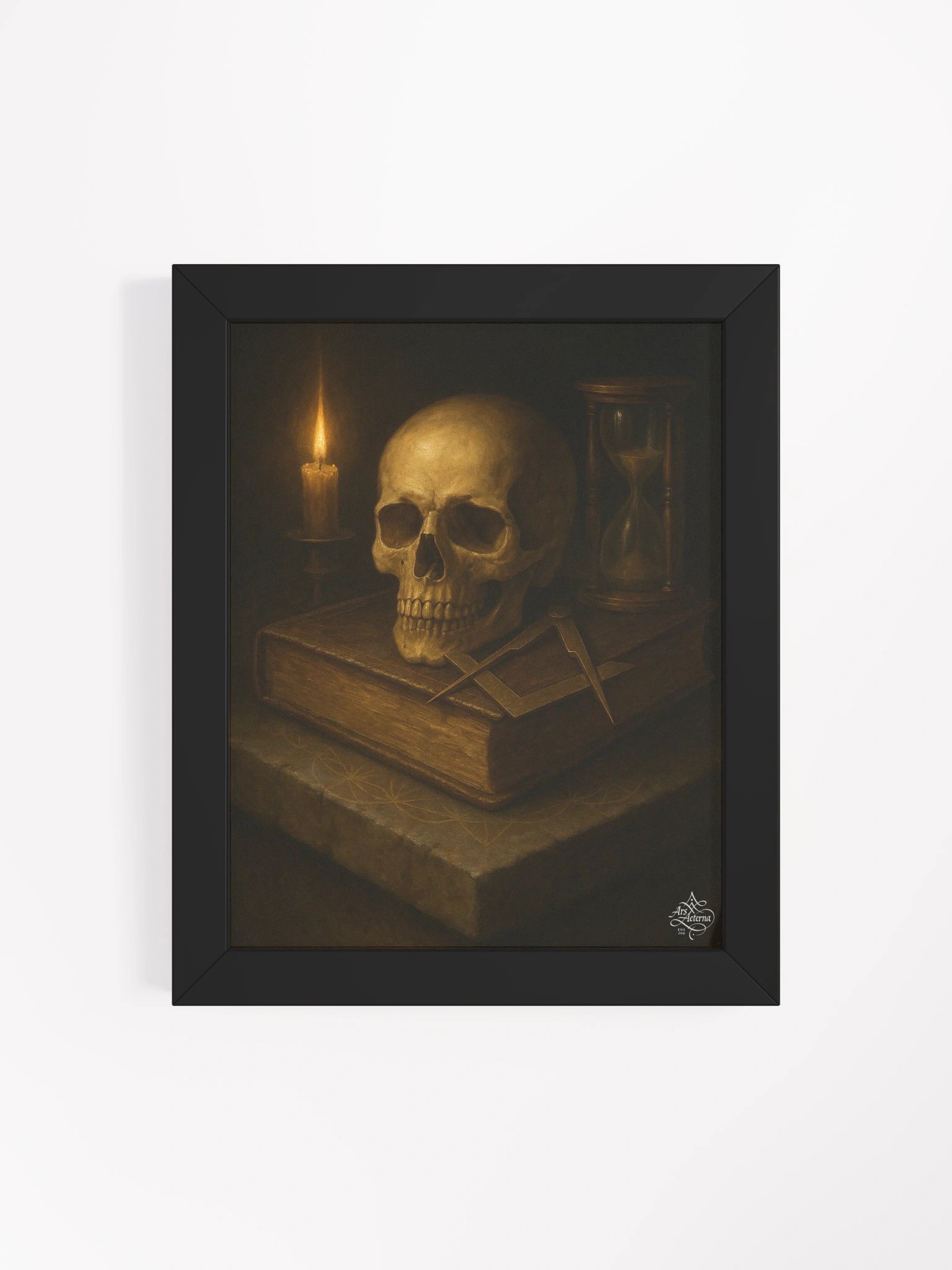Memento Mori – Framed Matte Print product image (4)