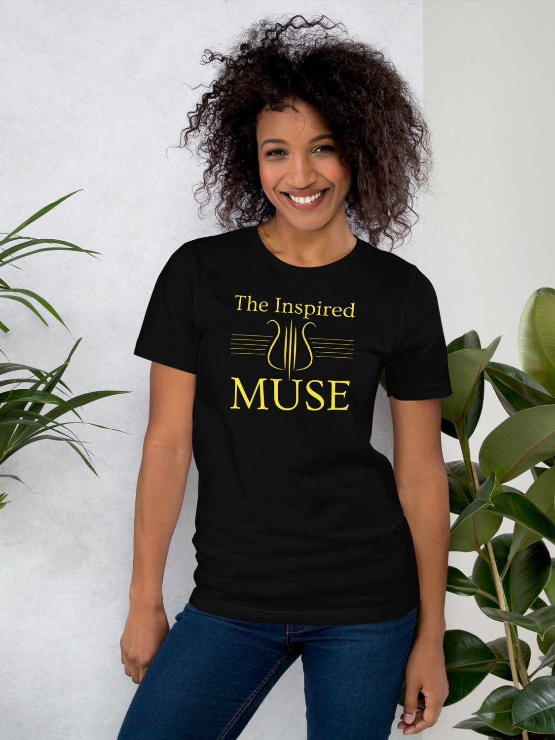 The Inspired Muse Black T-Shirt product image (7)