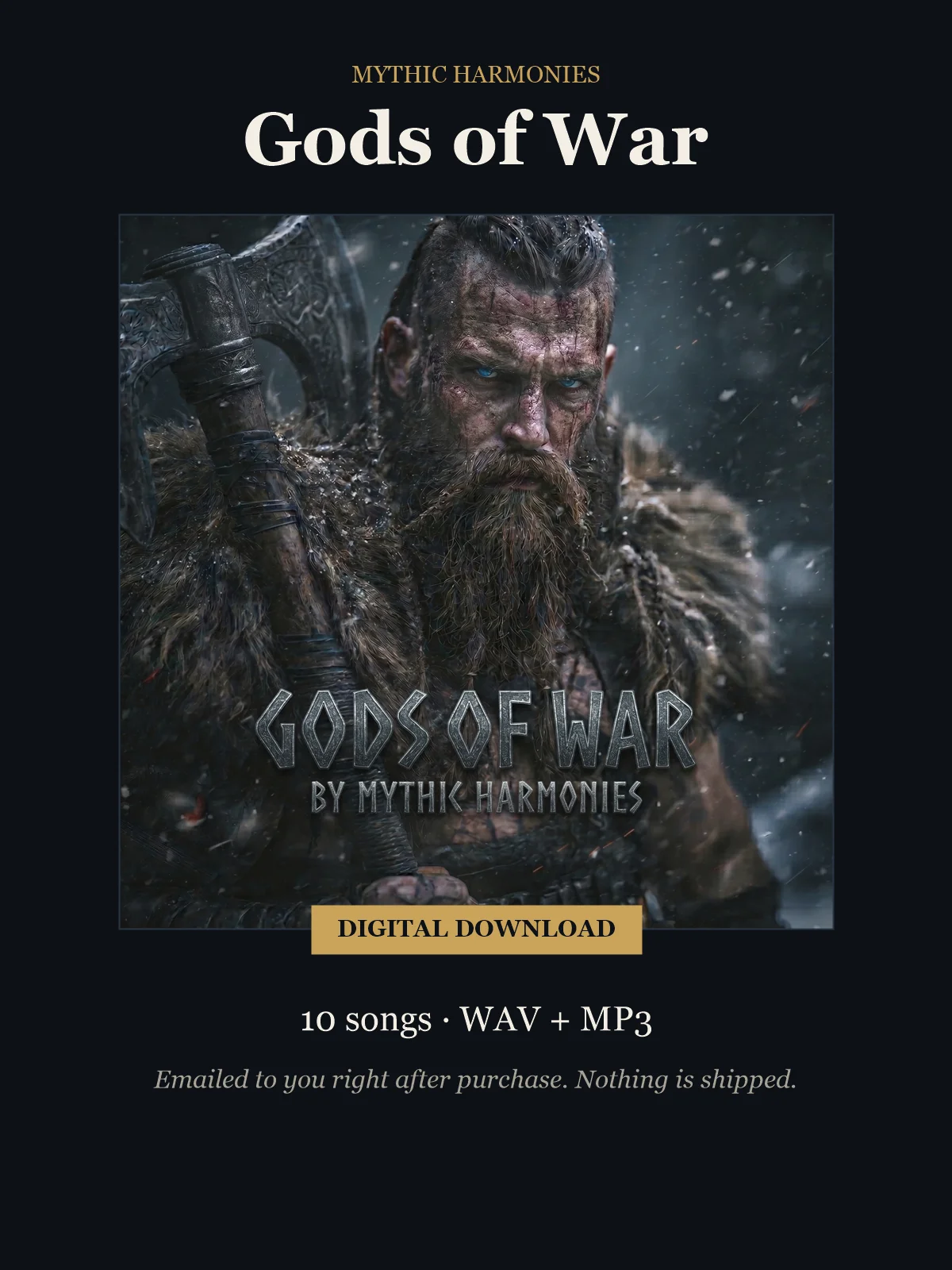 Gods of War — Digital Album (WAV + MP3) product image (1)