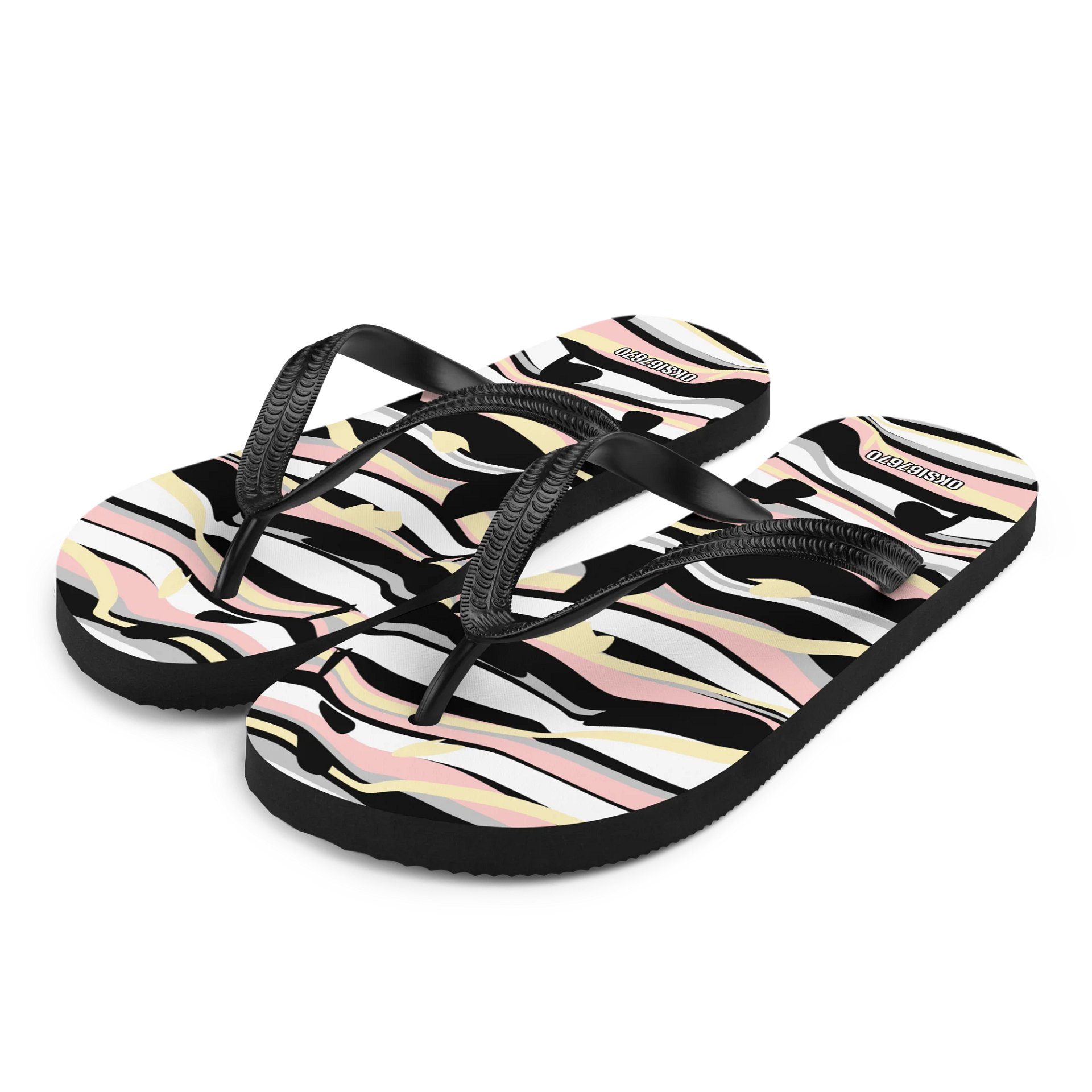 Symmetry Wave Custom Flip-Flops product image (1)